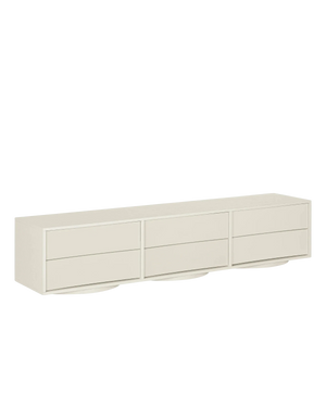 Tide Entertainment Unit 210cm - Porcelain