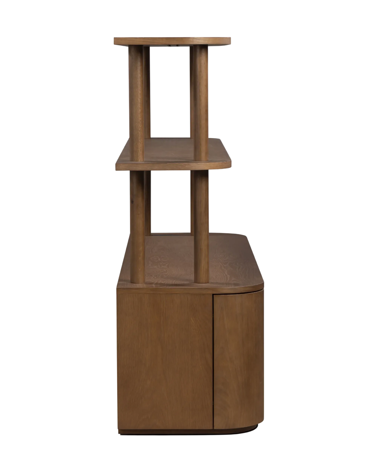Breeze Shelving Unit Medium - Deep Oak