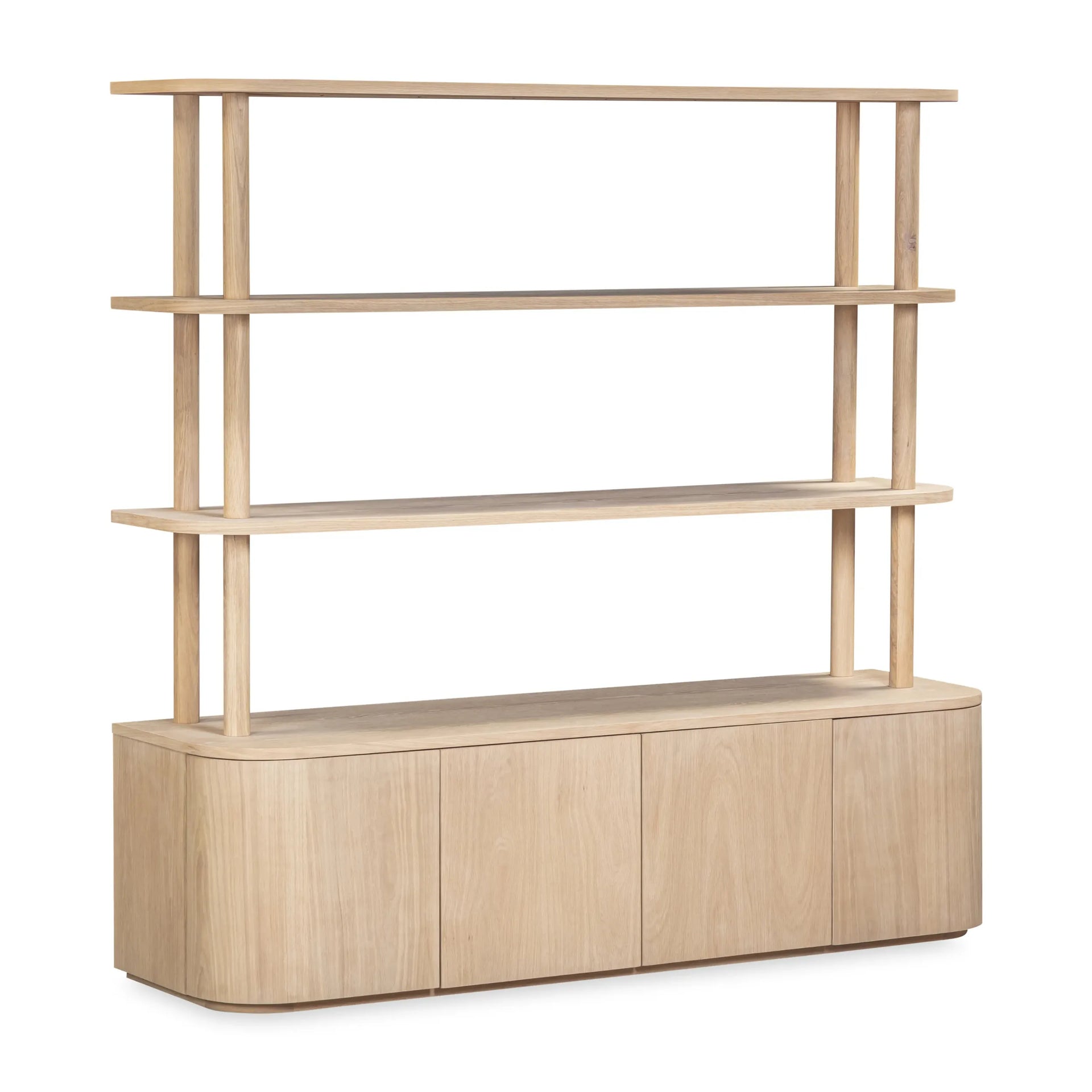 Breeze Shelving Unit Large - Oak