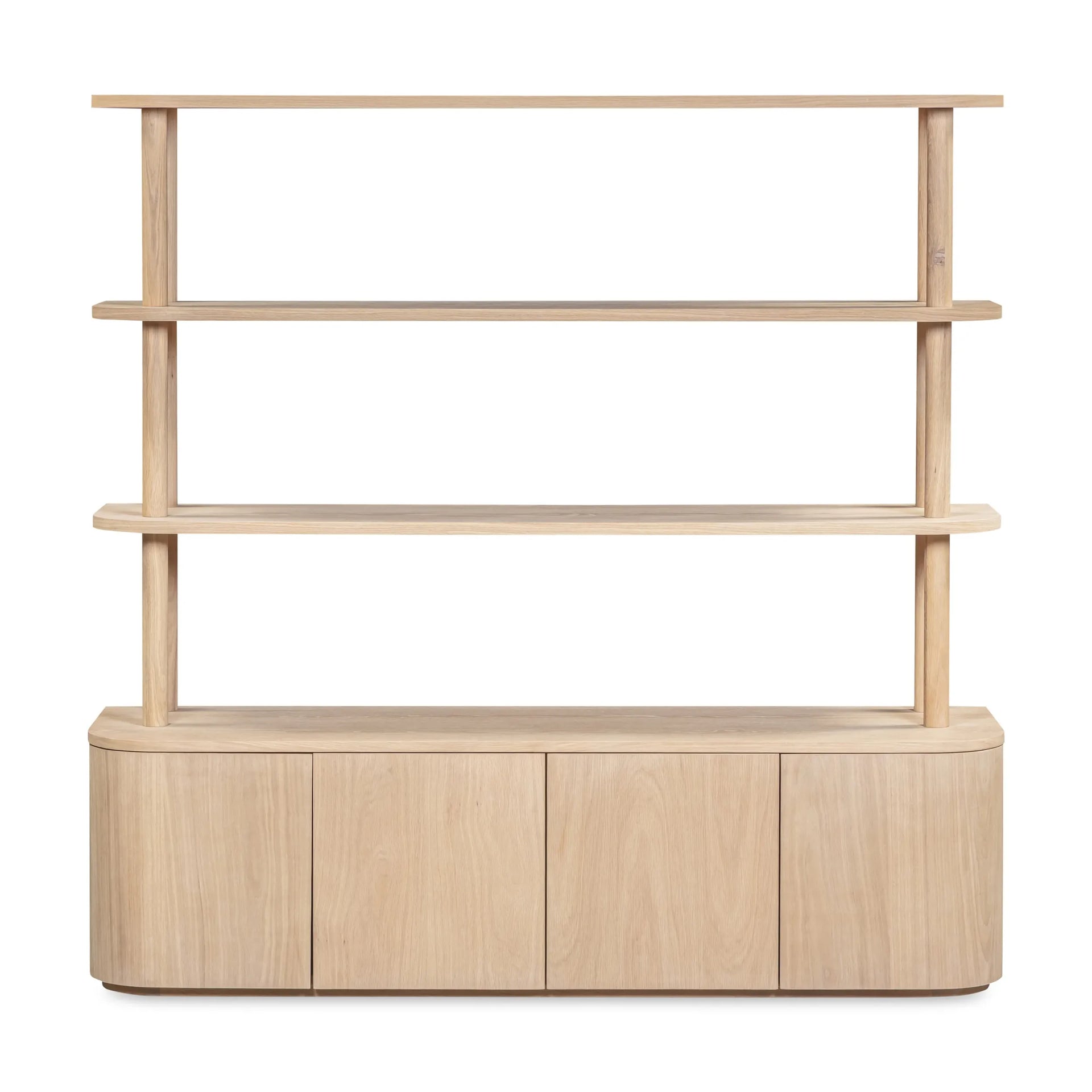 Breeze Shelving Unit Large - Oak
