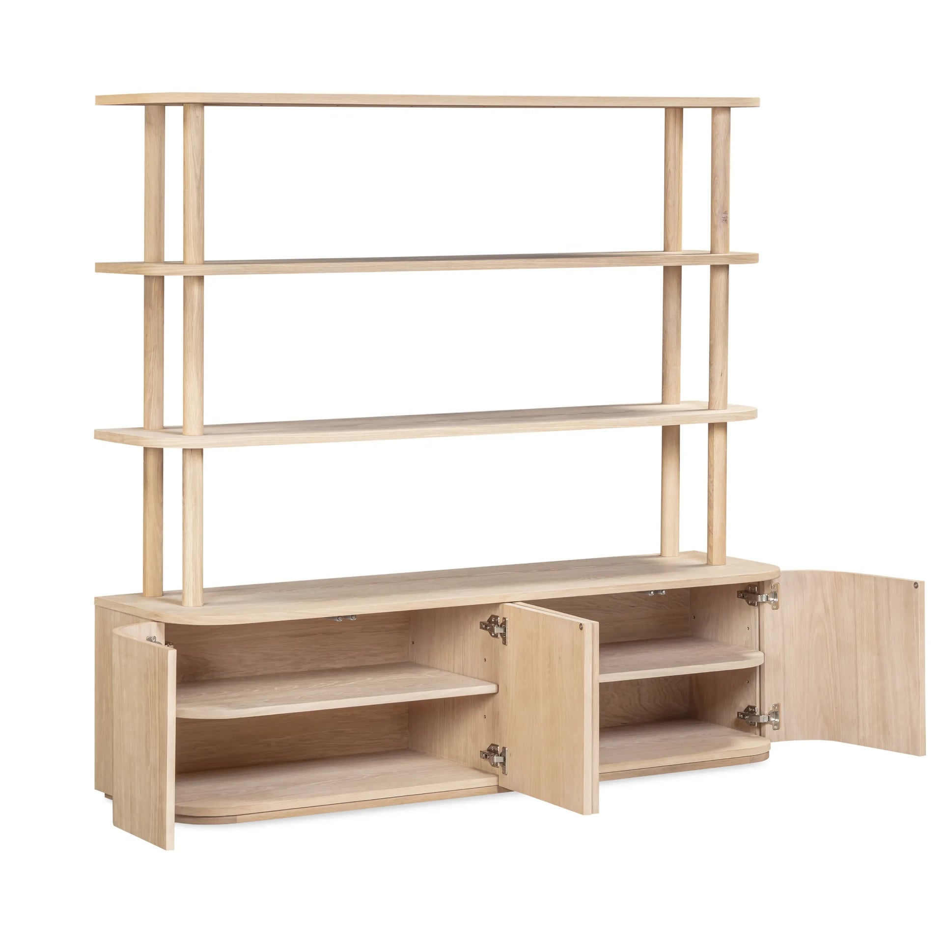 Breeze Shelving Unit Large - Oak