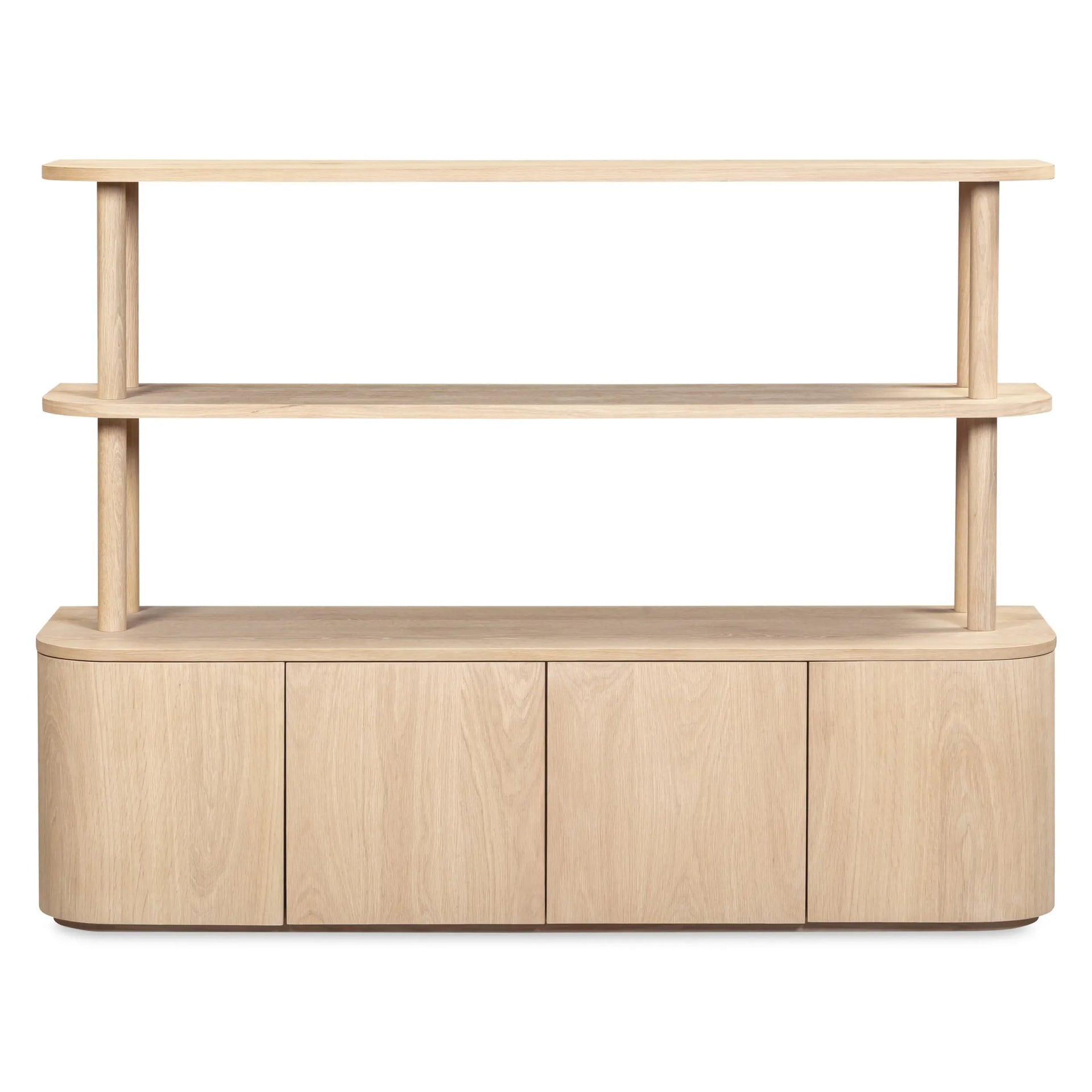 Breeze Shelving Unit Medium - Oak