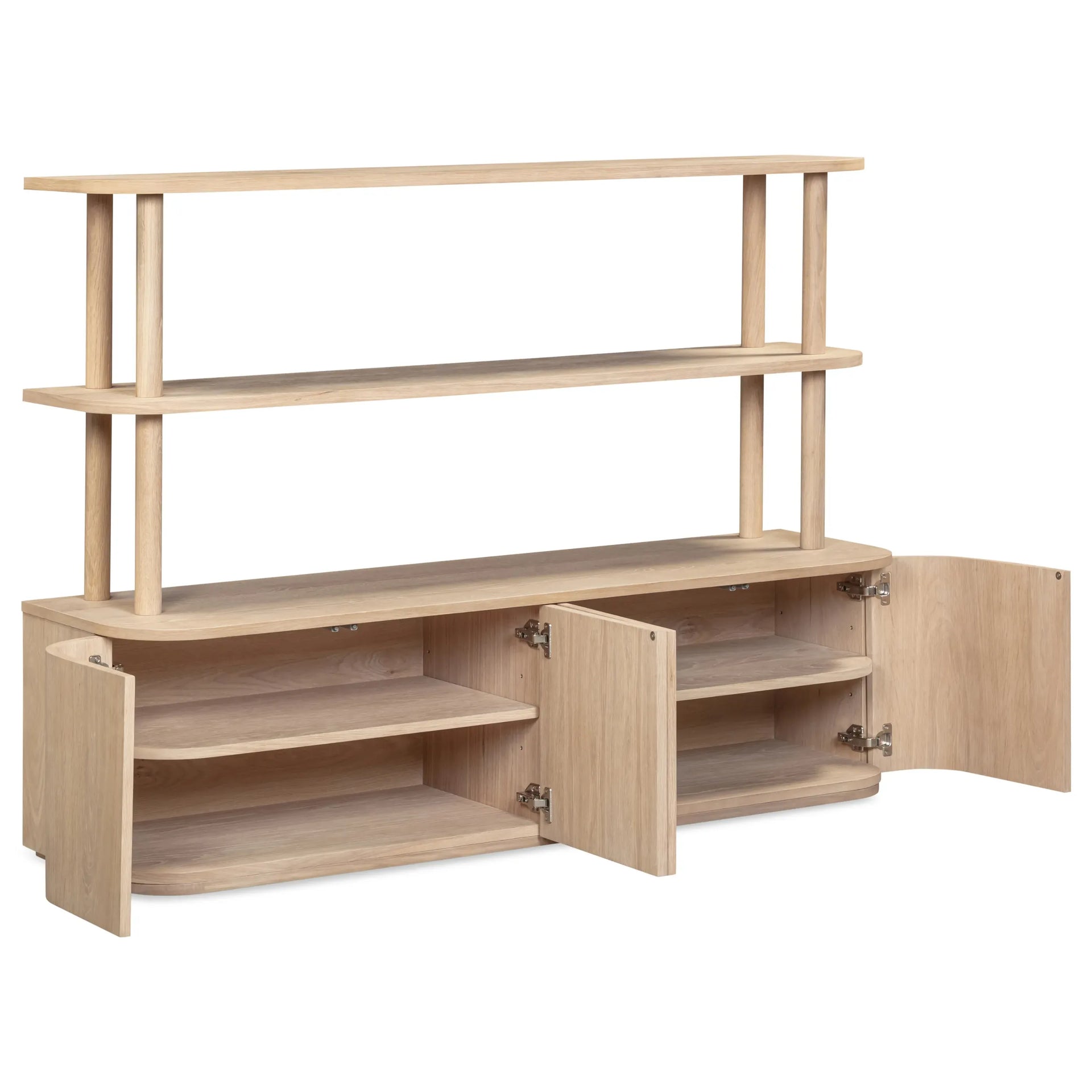 Breeze Shelving Unit Medium - Oak