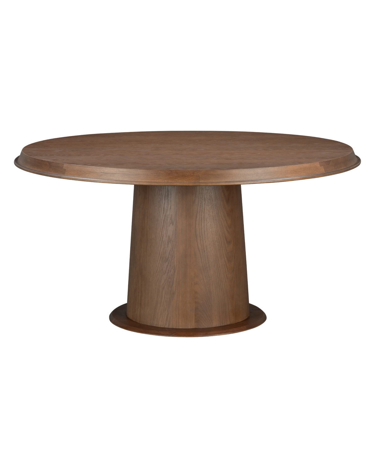 Tone Round Dining Table 150cm - Deep Oak
