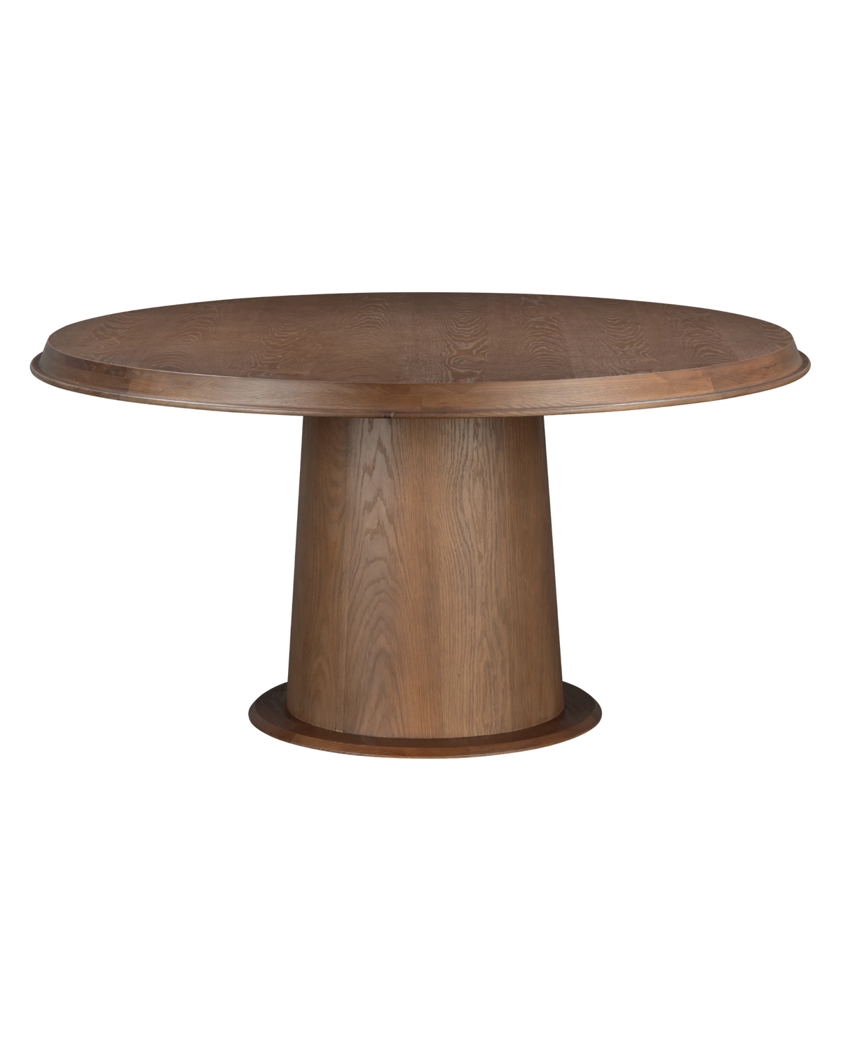 Tone Round Dining Table 150cm - Deep Oak