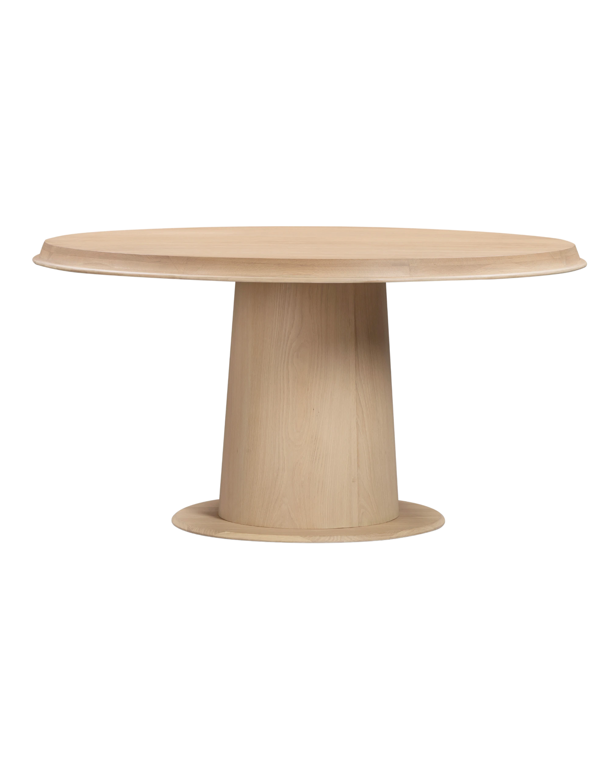 Tone Round Dining Table 150cm - Light Oak