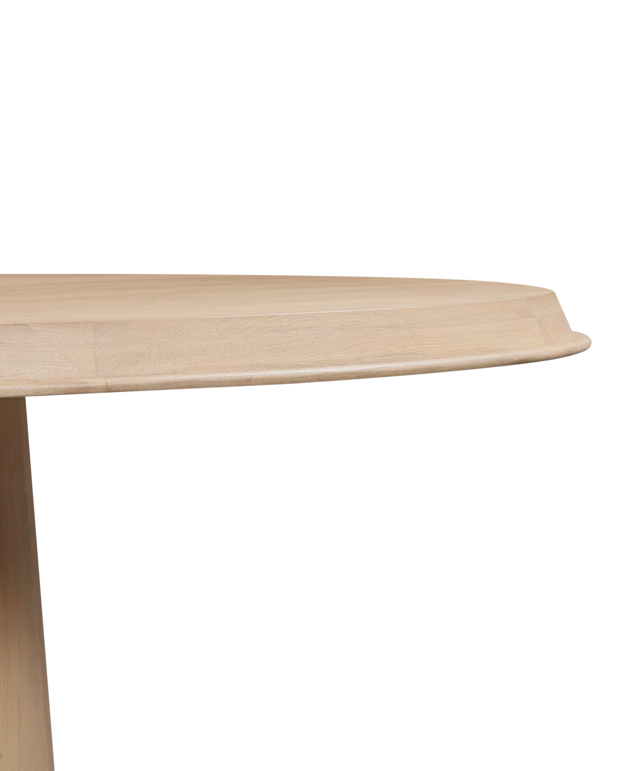 Tone Round Dining Table 150cm - Light Oak