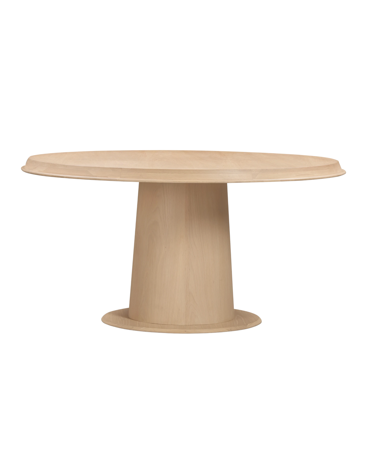 Tone Round Dining Table 150cm - Light Oak