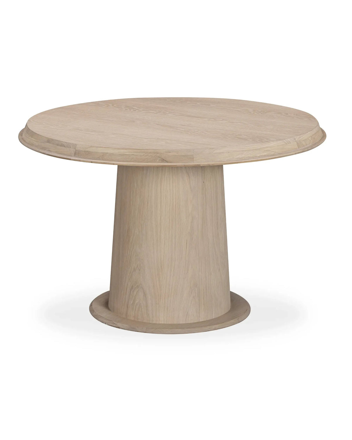 Tone Round Dining Table 120cm - Light Oak