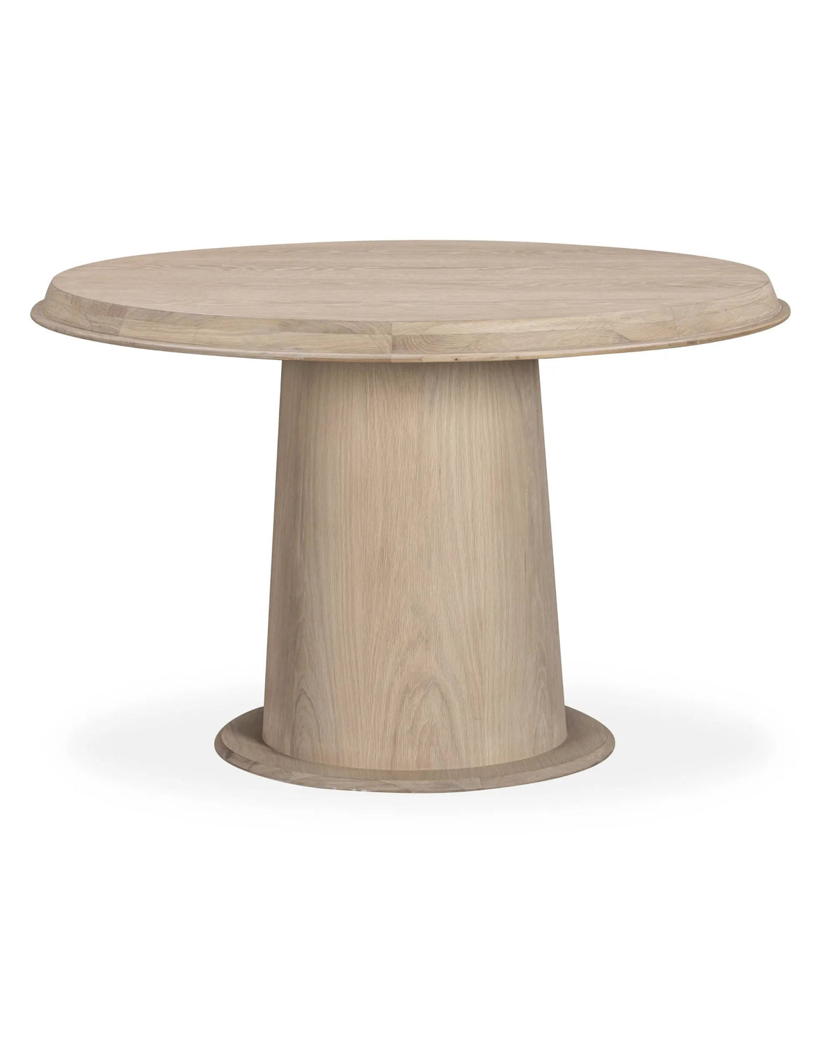 Tone Round Dining Table 120cm - Light Oak