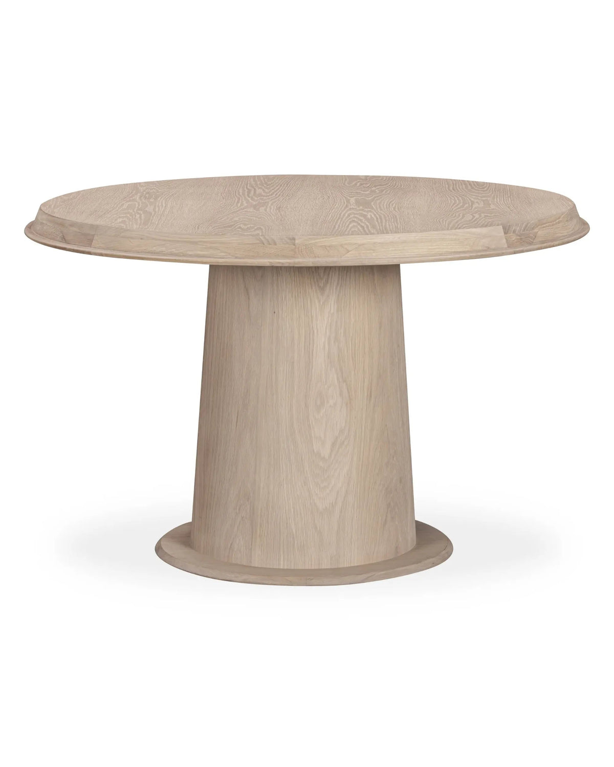 Tone Round Dining Table 120cm - Light Oak