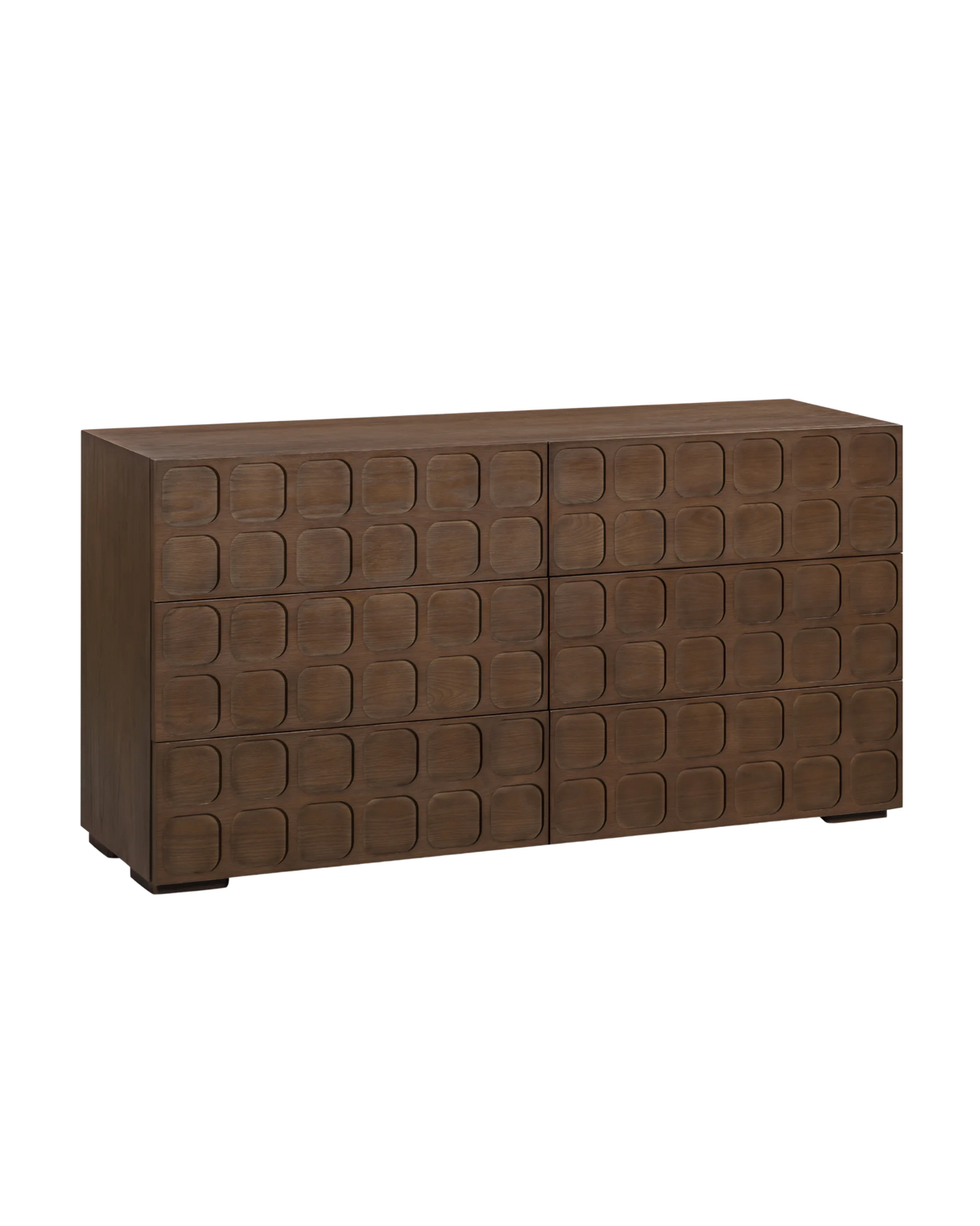 Embellish 6 Drawer Chest - Deep Oak