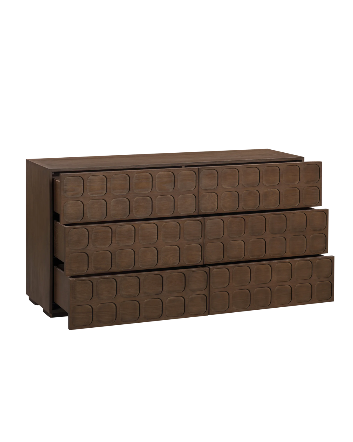 Embellish 6 Drawer Chest - Deep Oak