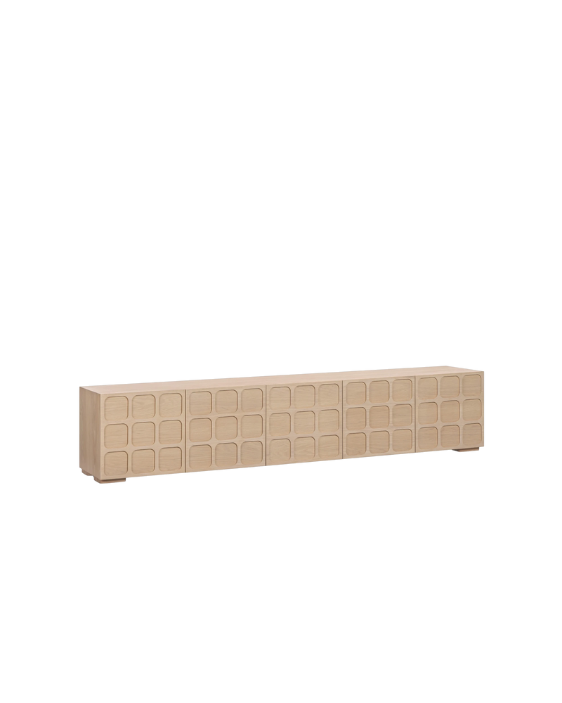 Embellish Entertainment Unit 248cm - Light Oak