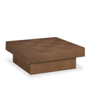 Check Coffee Table - Deep Oak