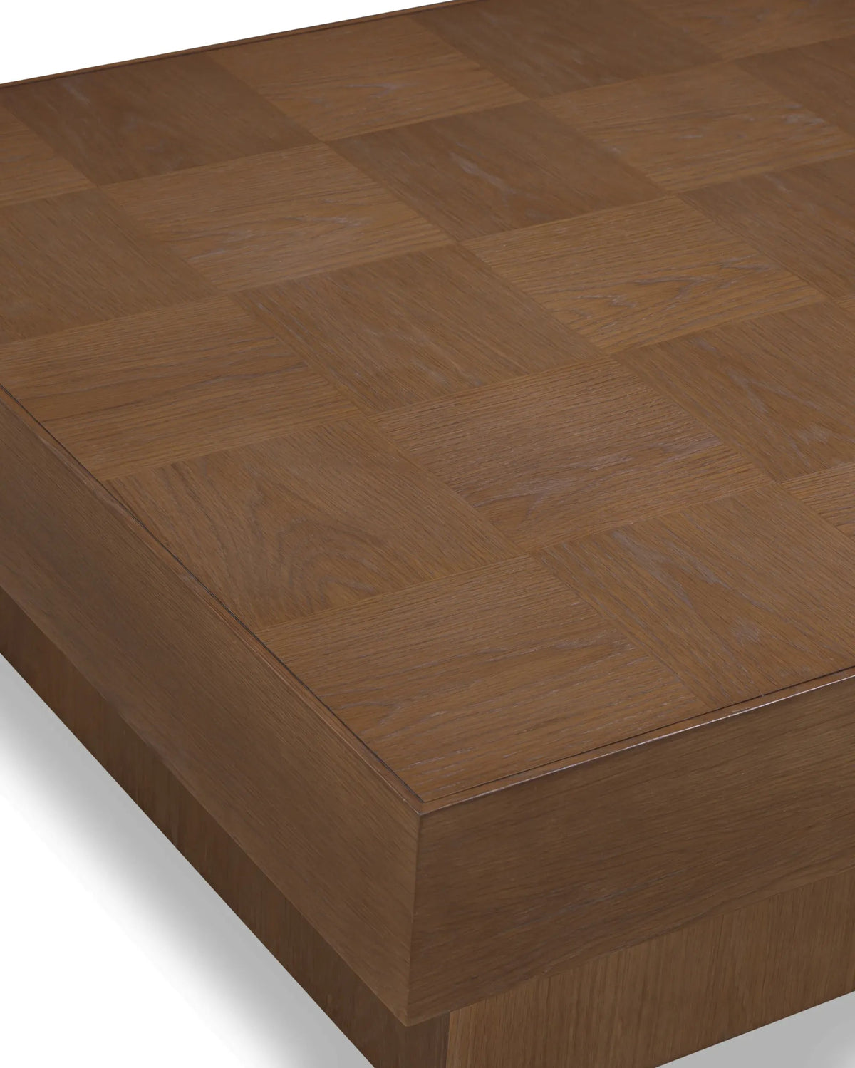 Check Coffee Table Large - Deep Oak