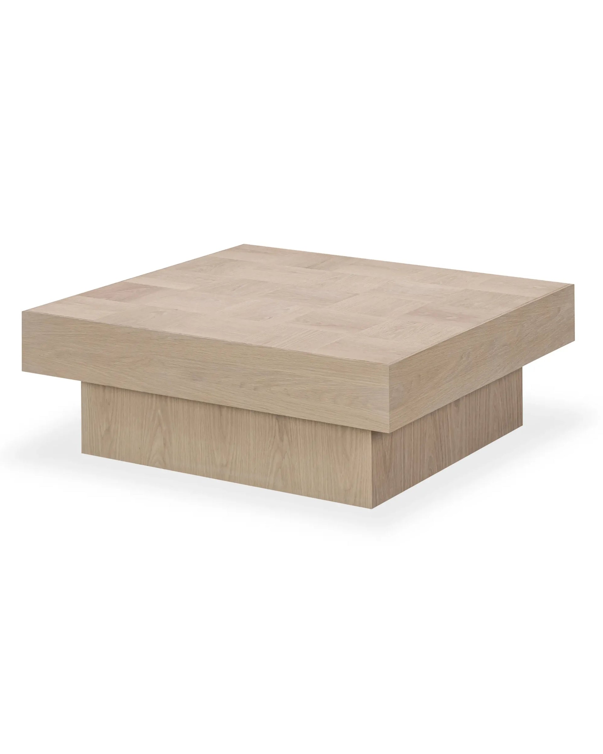 Check Coffee Table - Oak