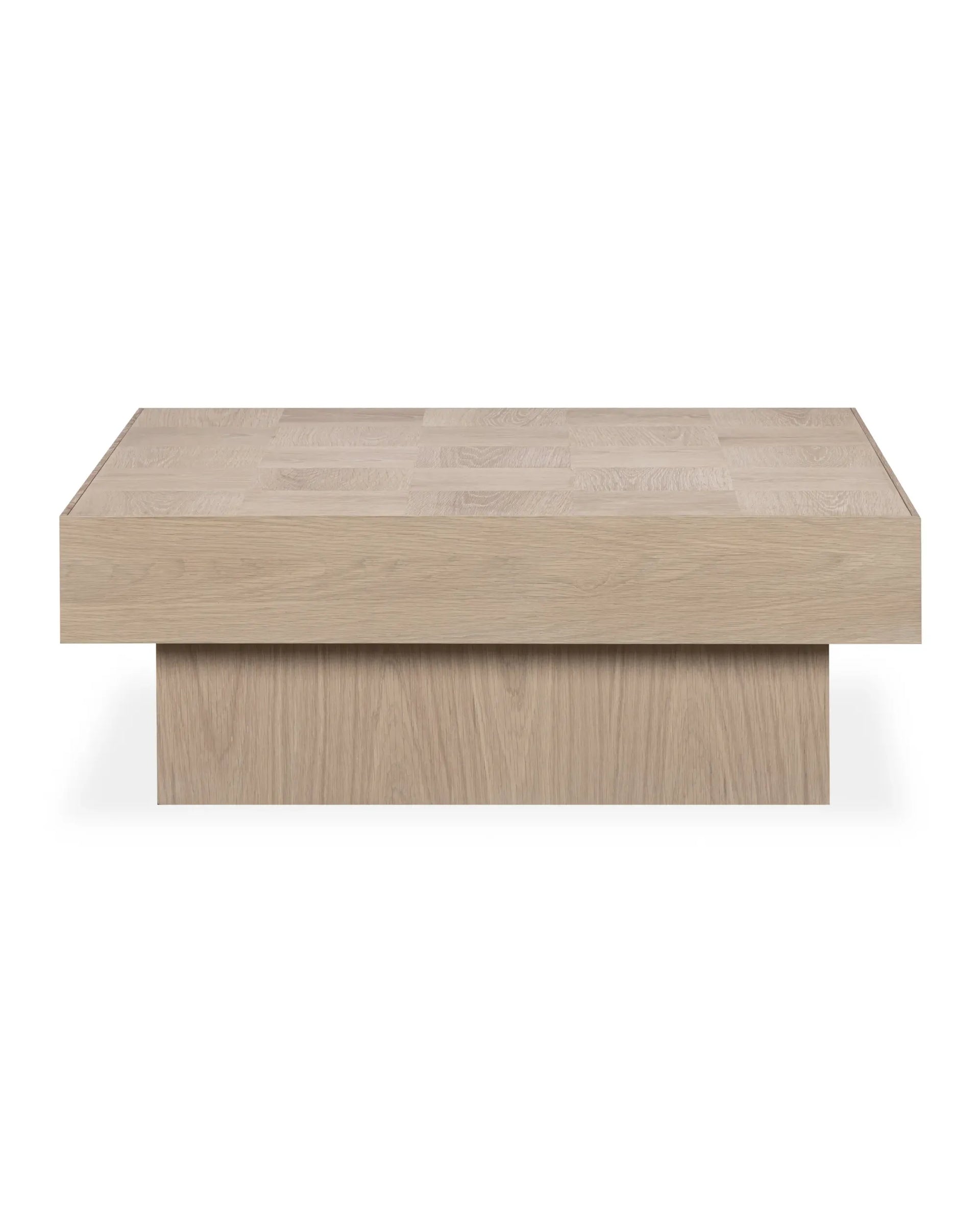 Check Coffee Table - Oak