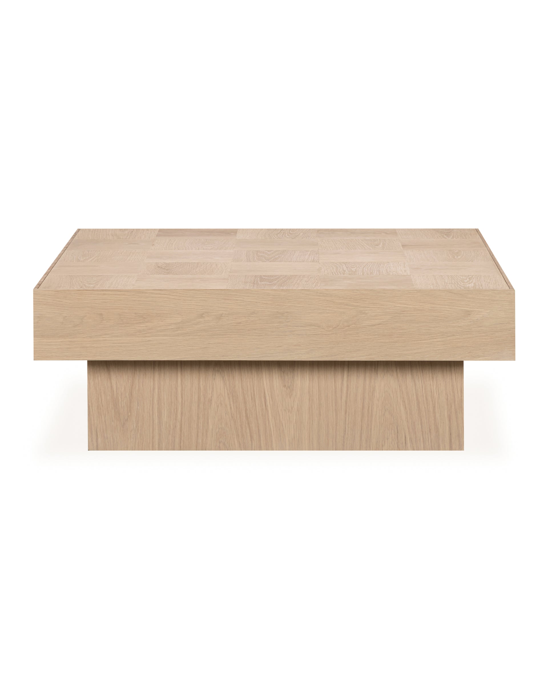 Check Coffee Table - Oak