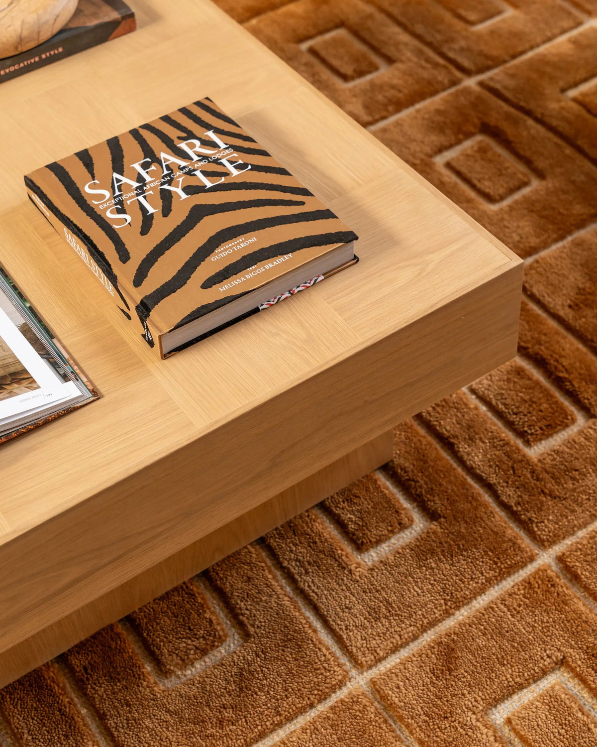 Check Coffee Table Small - Oak
