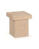 Check Side Table - Oak