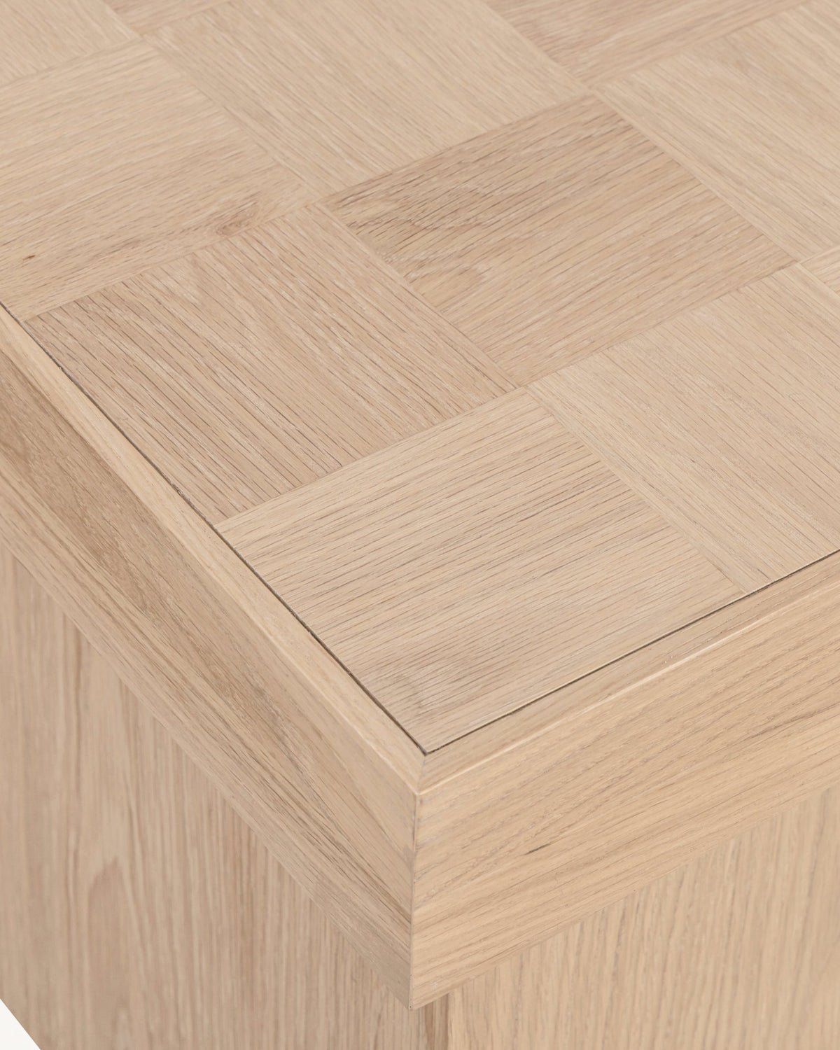Check Side Table - Oak