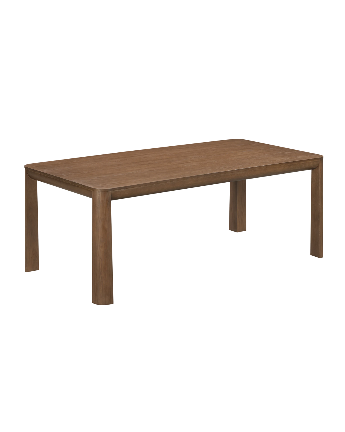 Quart Dining Table 200cm - Deep Oak