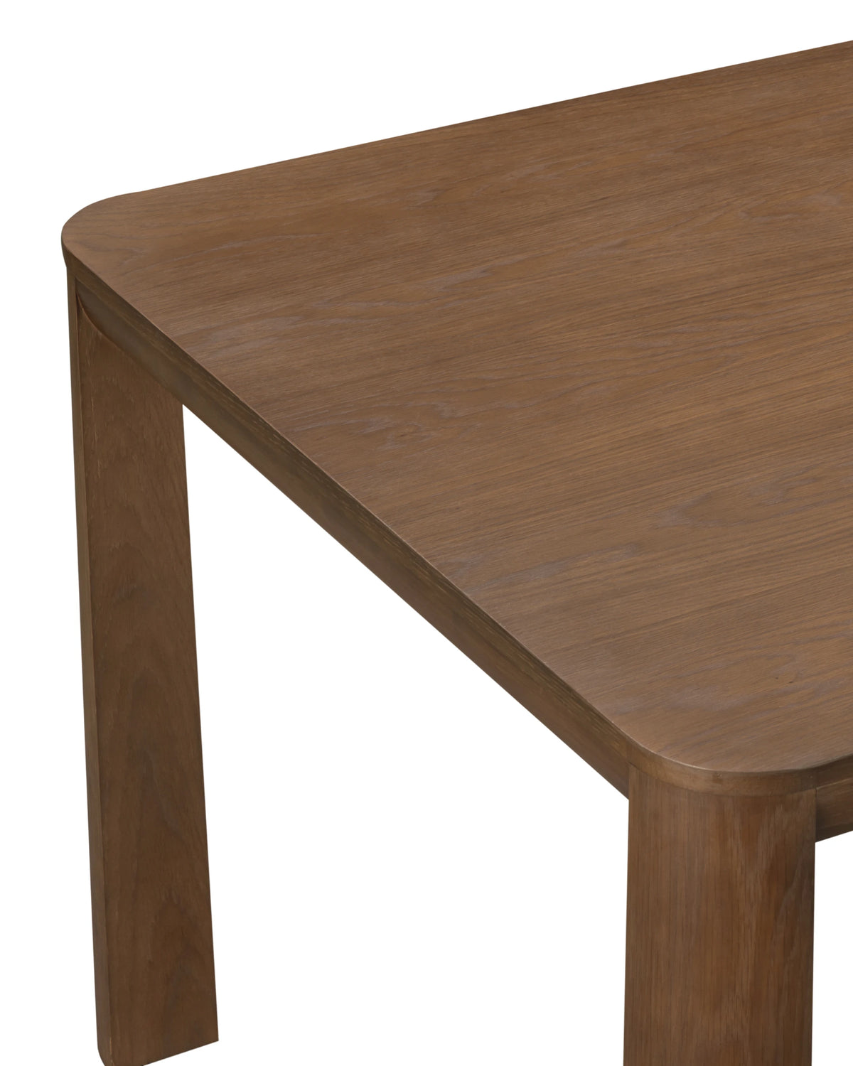 Quart Dining Table 200cm - Deep Oak