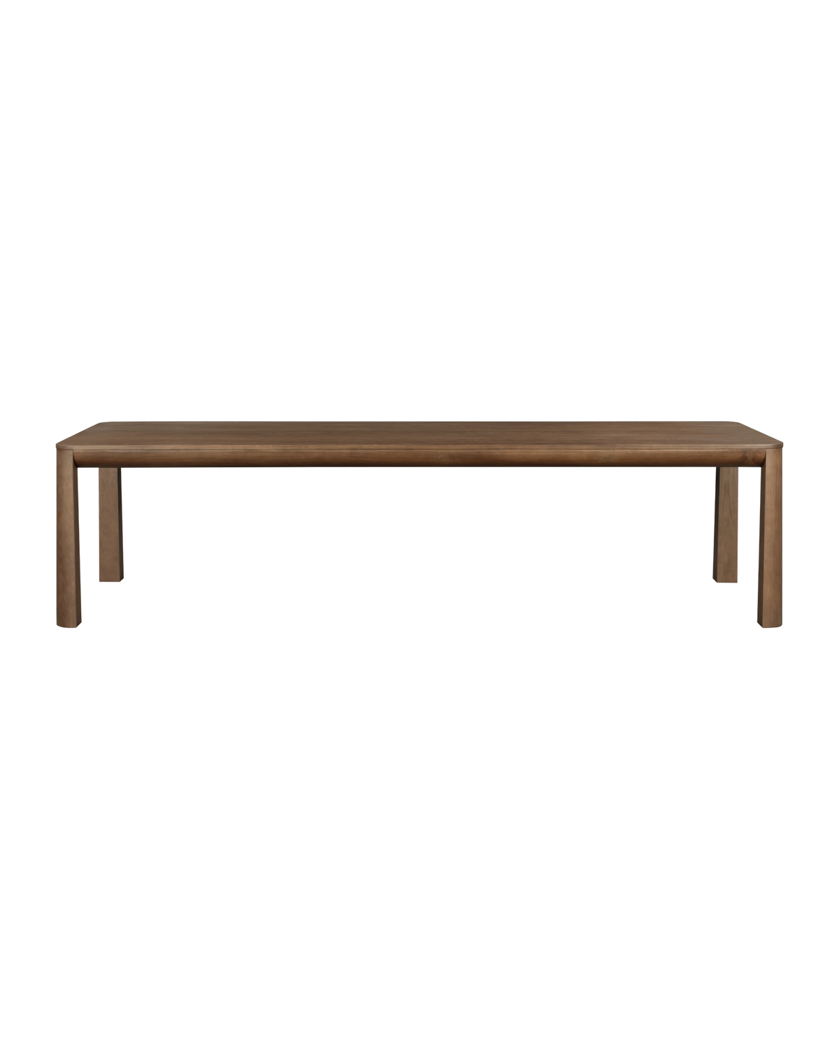 Quart Dining Table 300cm - Deep Oak