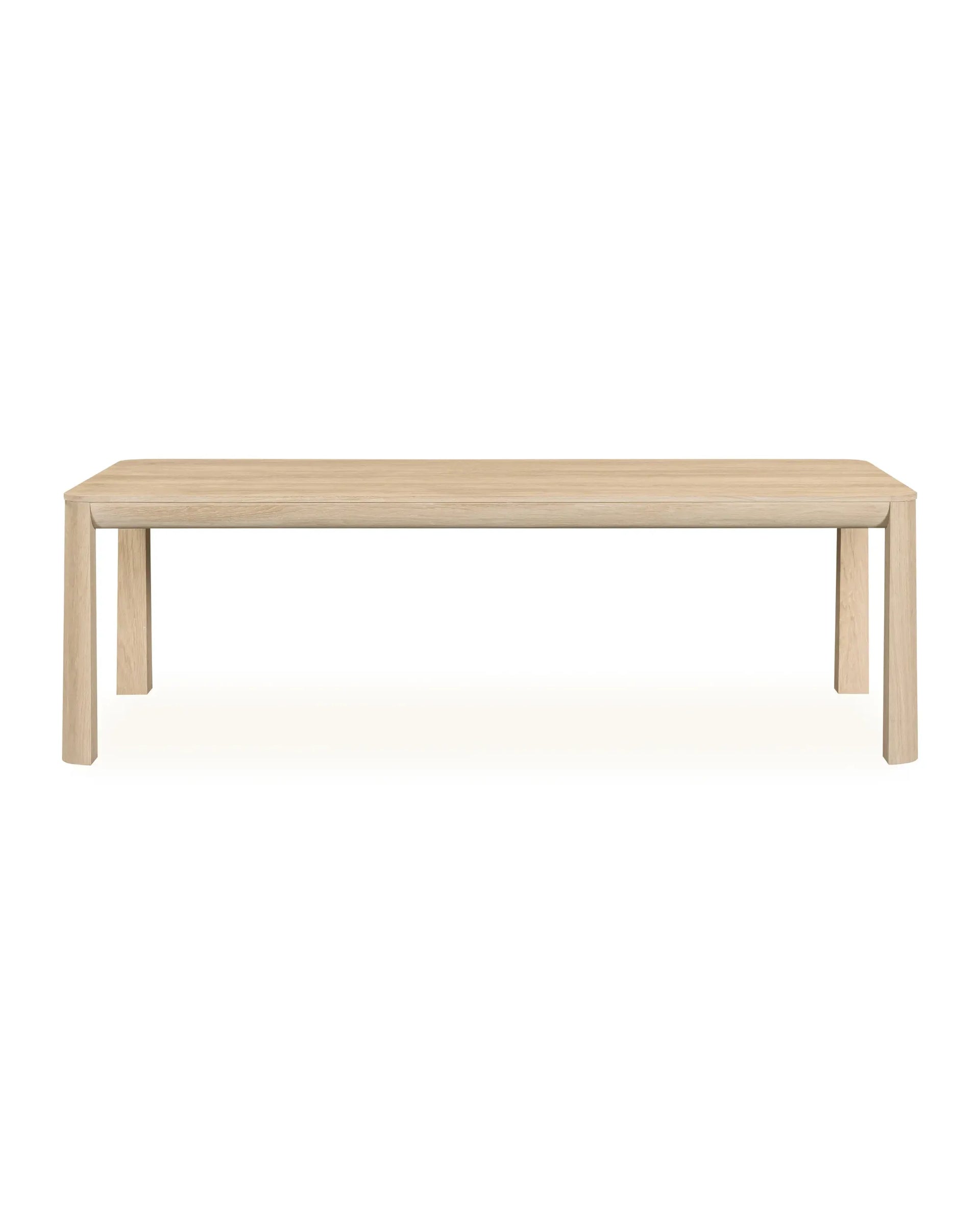 Quart Dining Table 240cm - Oak