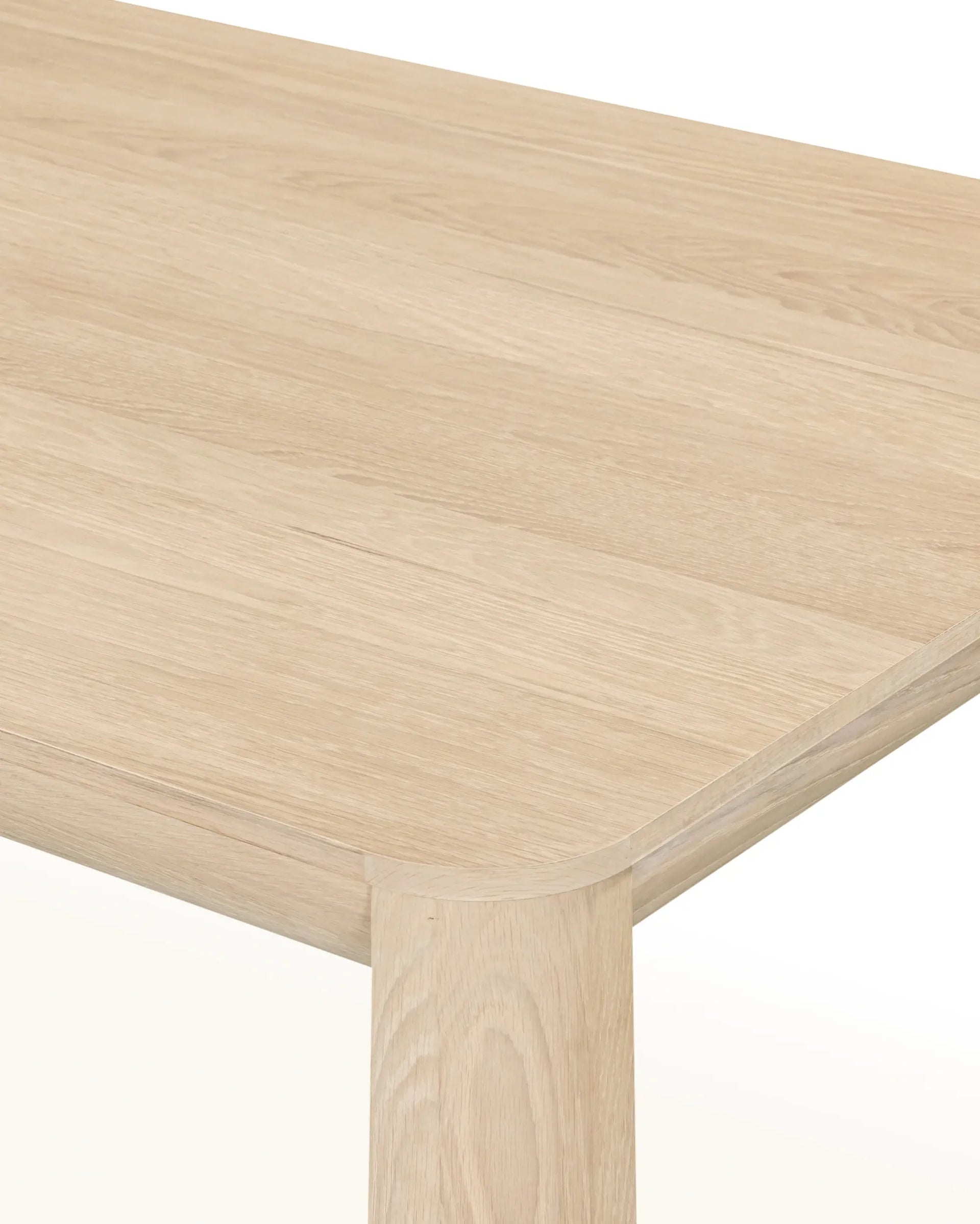 Quart Dining Table 240cm - Oak