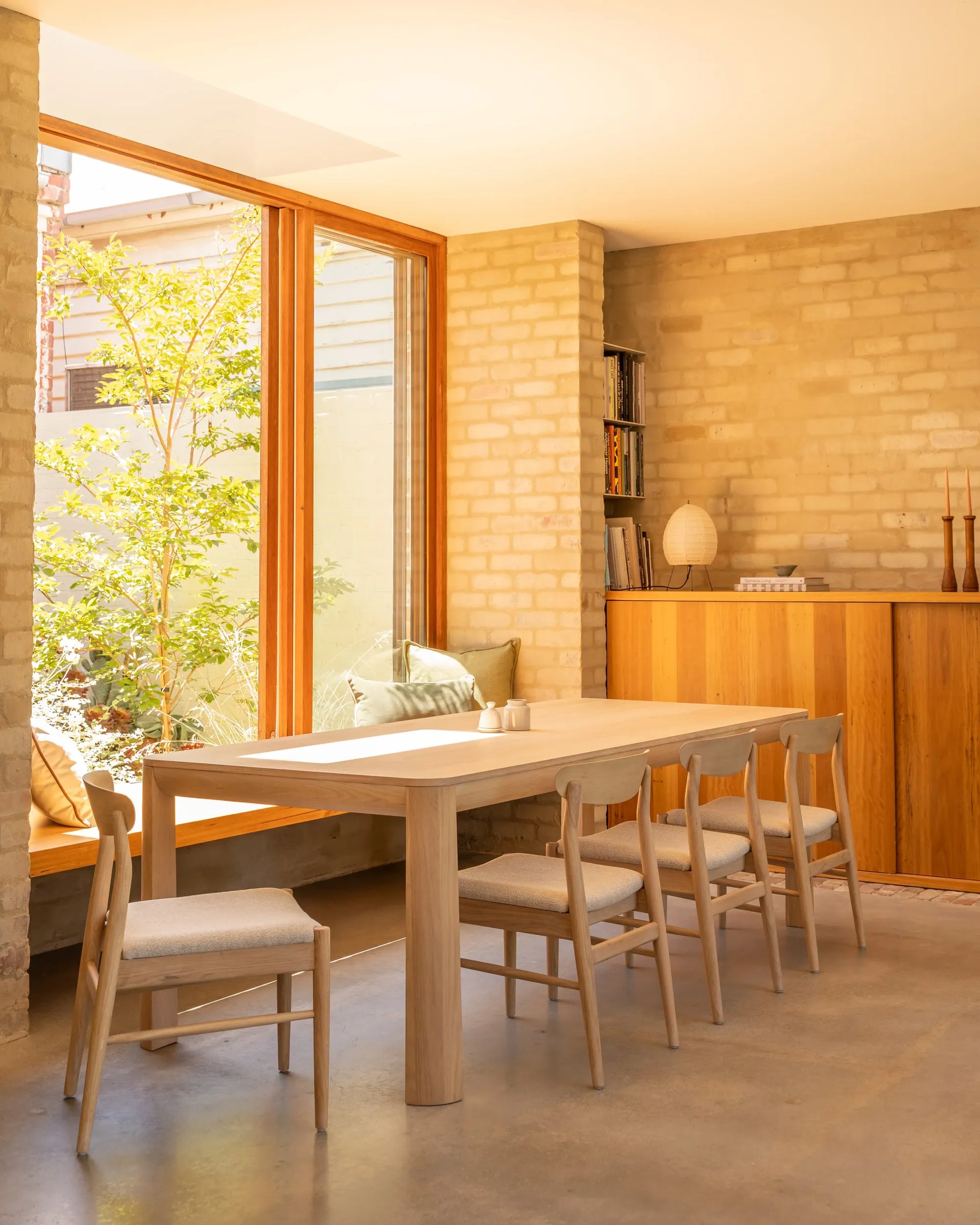 Quart Oak Dining Package - 200cm / Biscotti