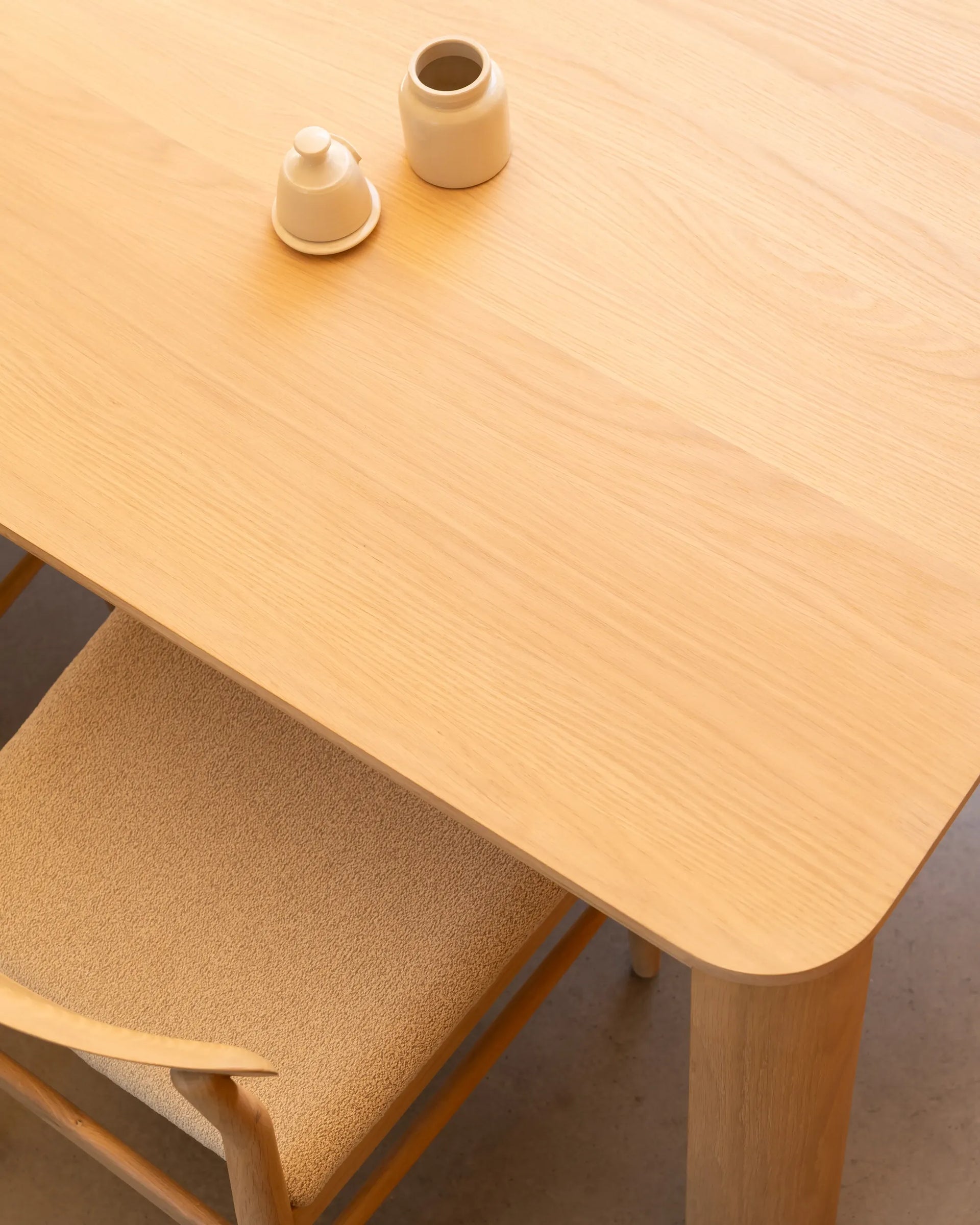 Quart Dining Table 200cm - Oak
