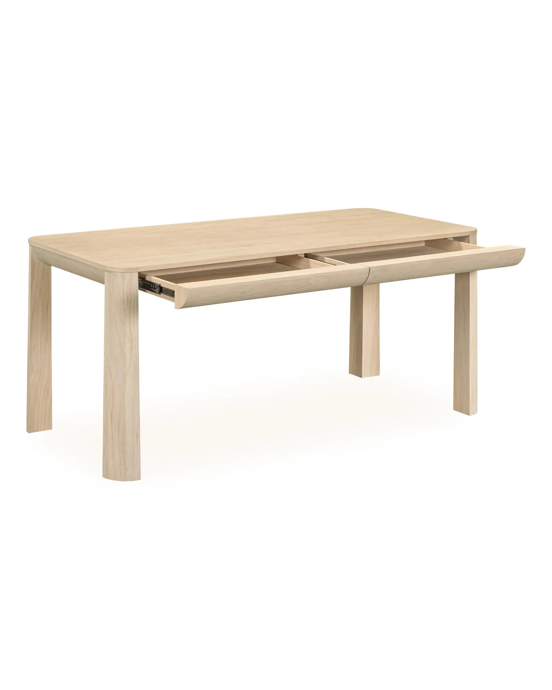 Quart Office Desk - Oak