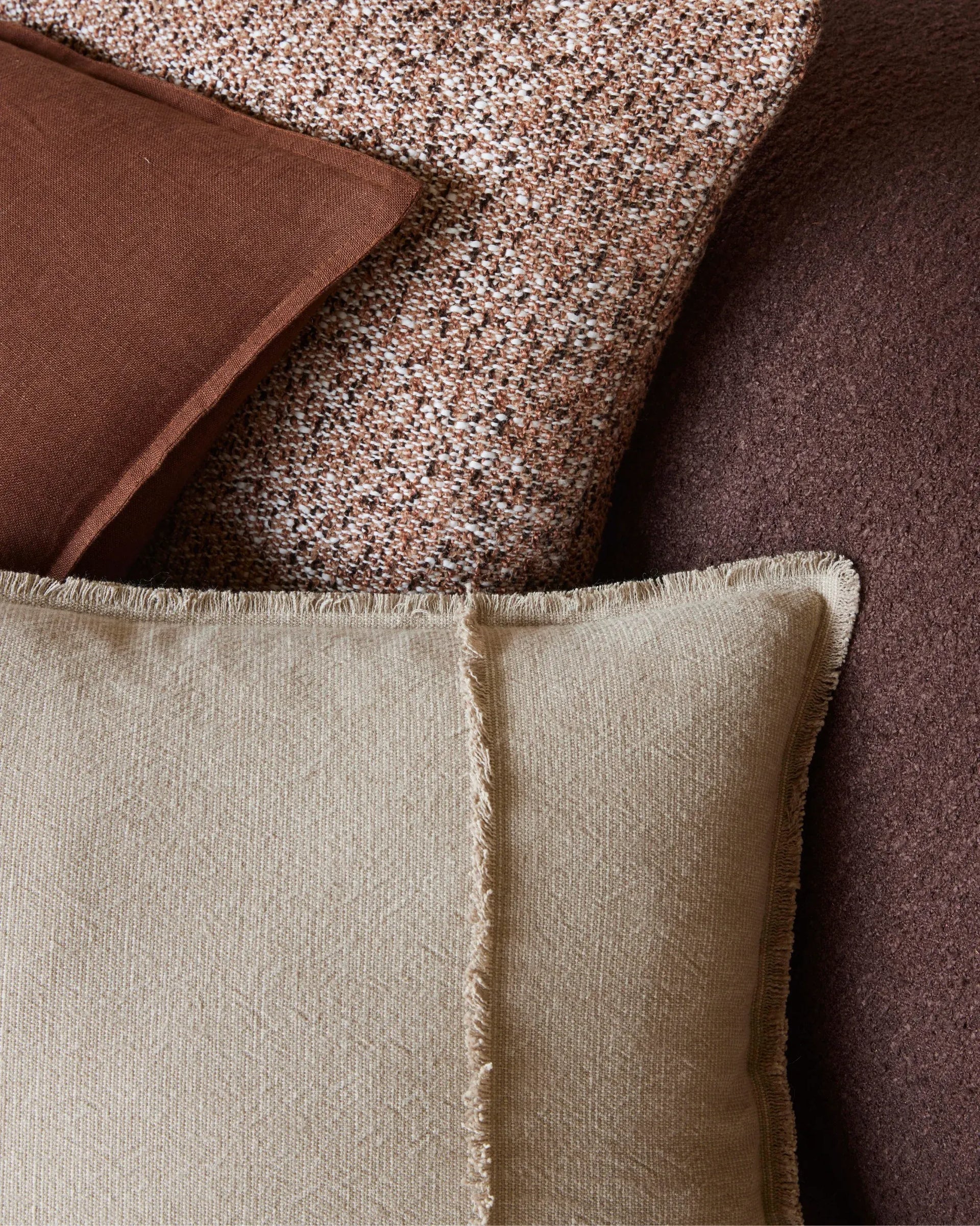 Adela Cushion - Cashmere 50cm x 50cm