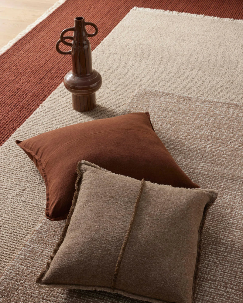 Adela Cushion - Cocoa 50cm x 50cm