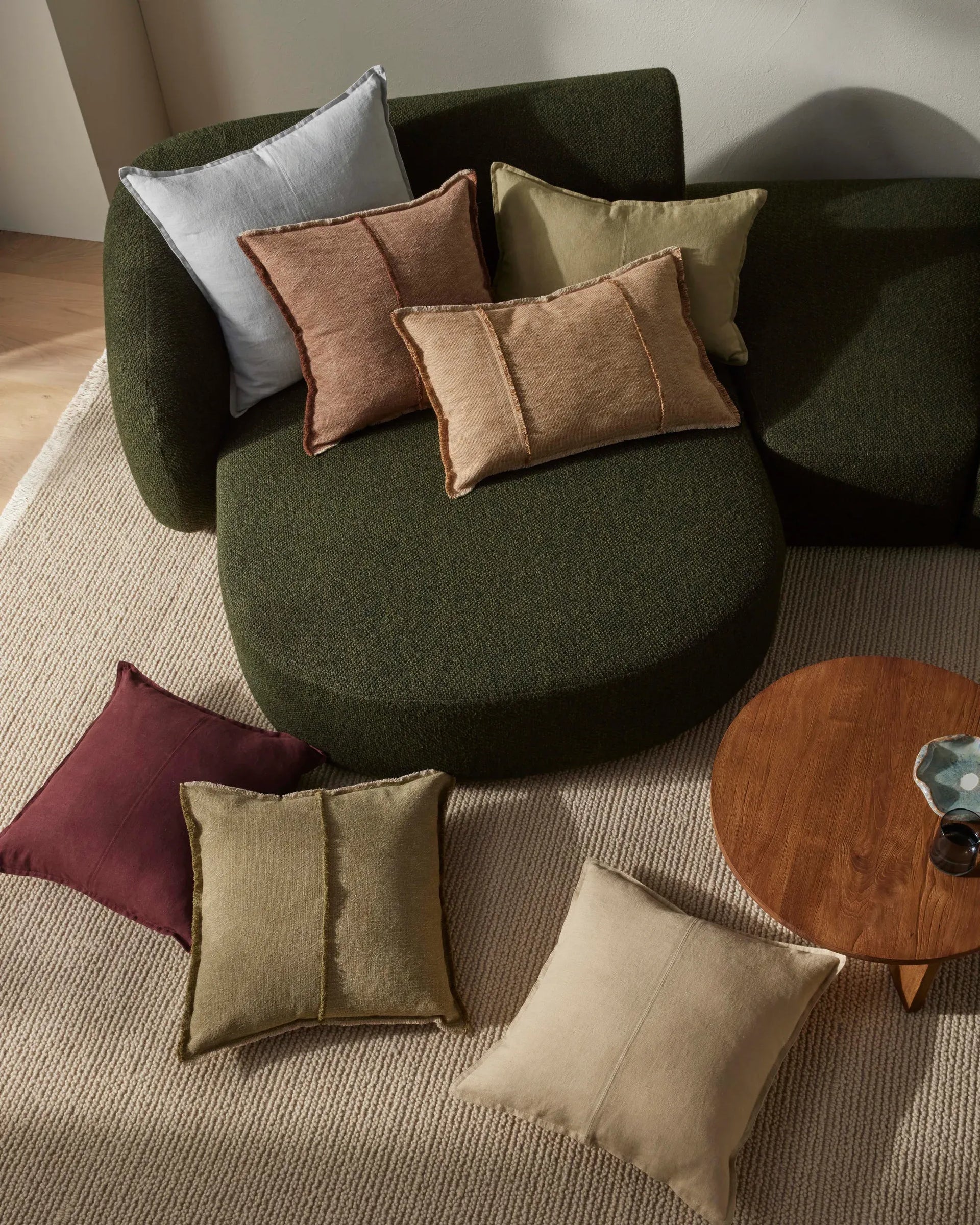 Adela Cushion - Forest 50cm x 50cm