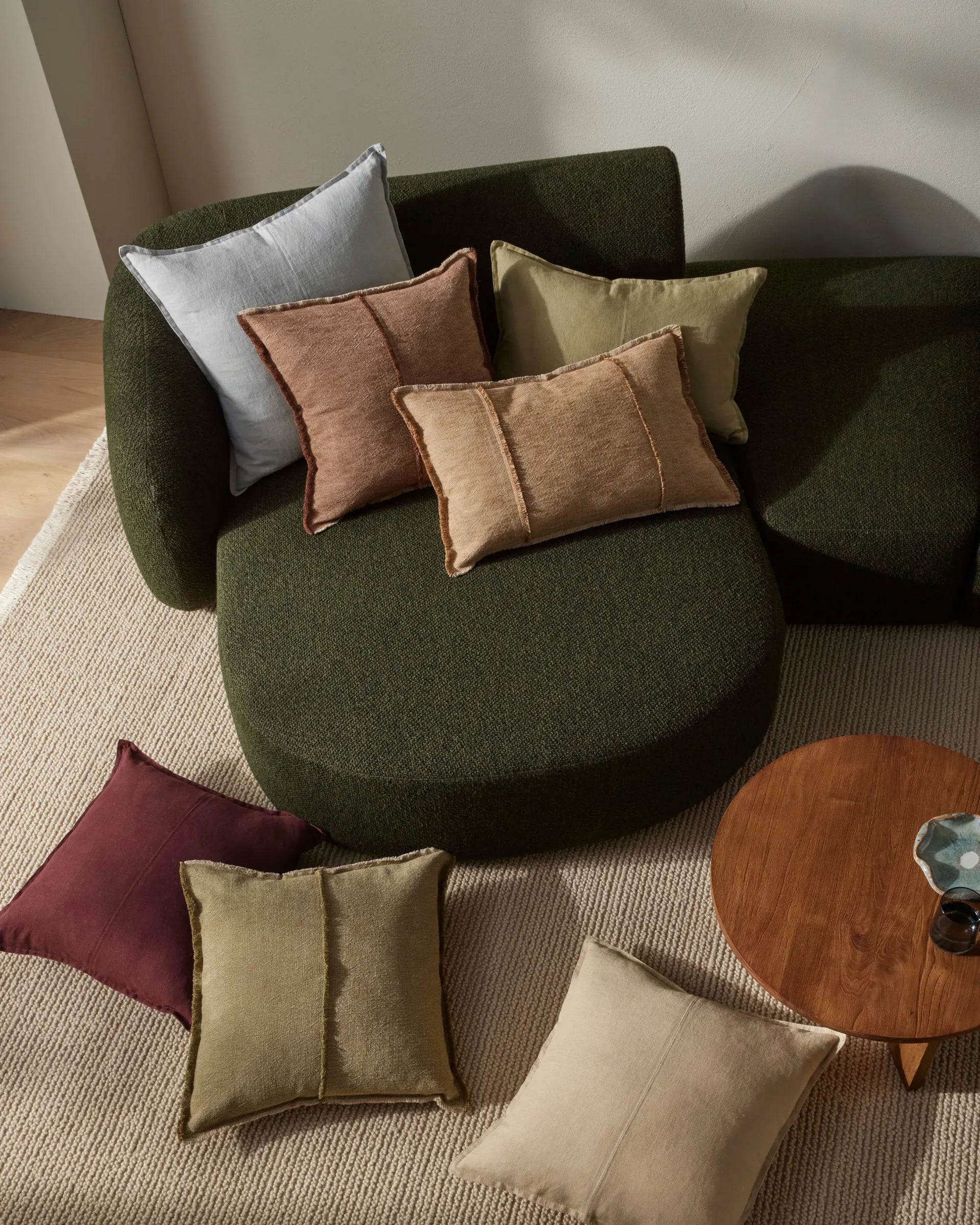 Adela Cushion - Haze 50cm x 50cm