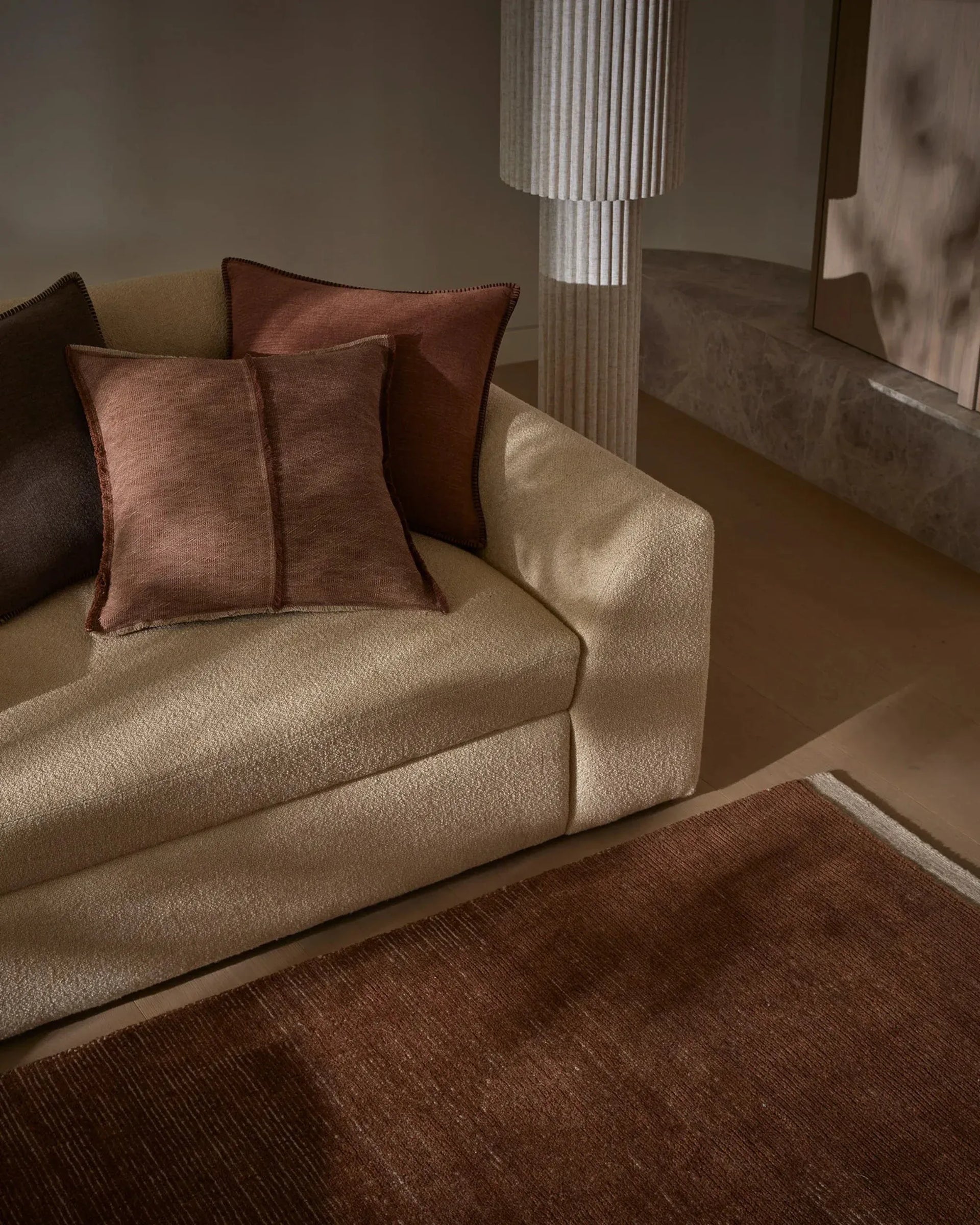 Adela Cushion - Rust 50cm x 50cm