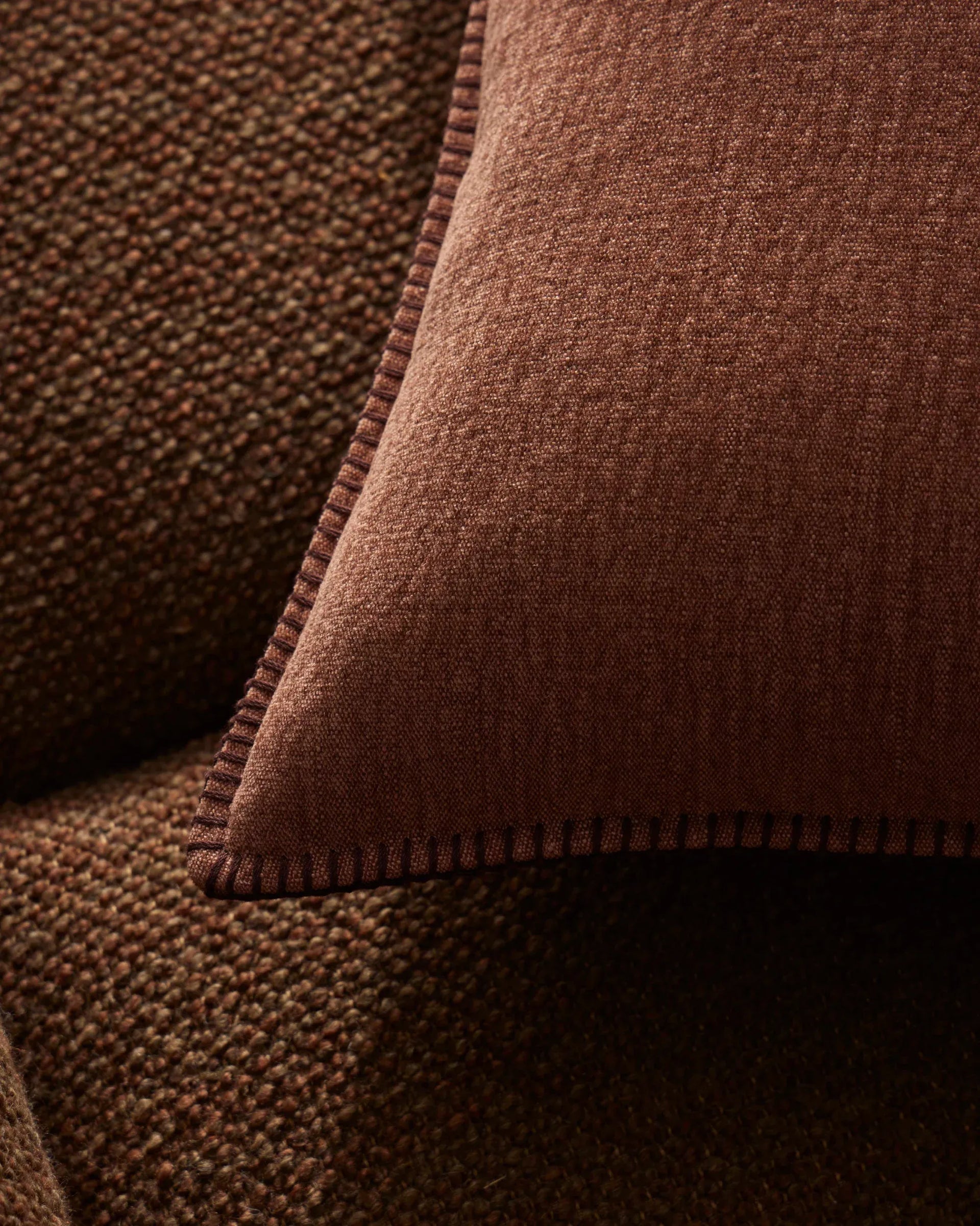Alba Cushion - Rust