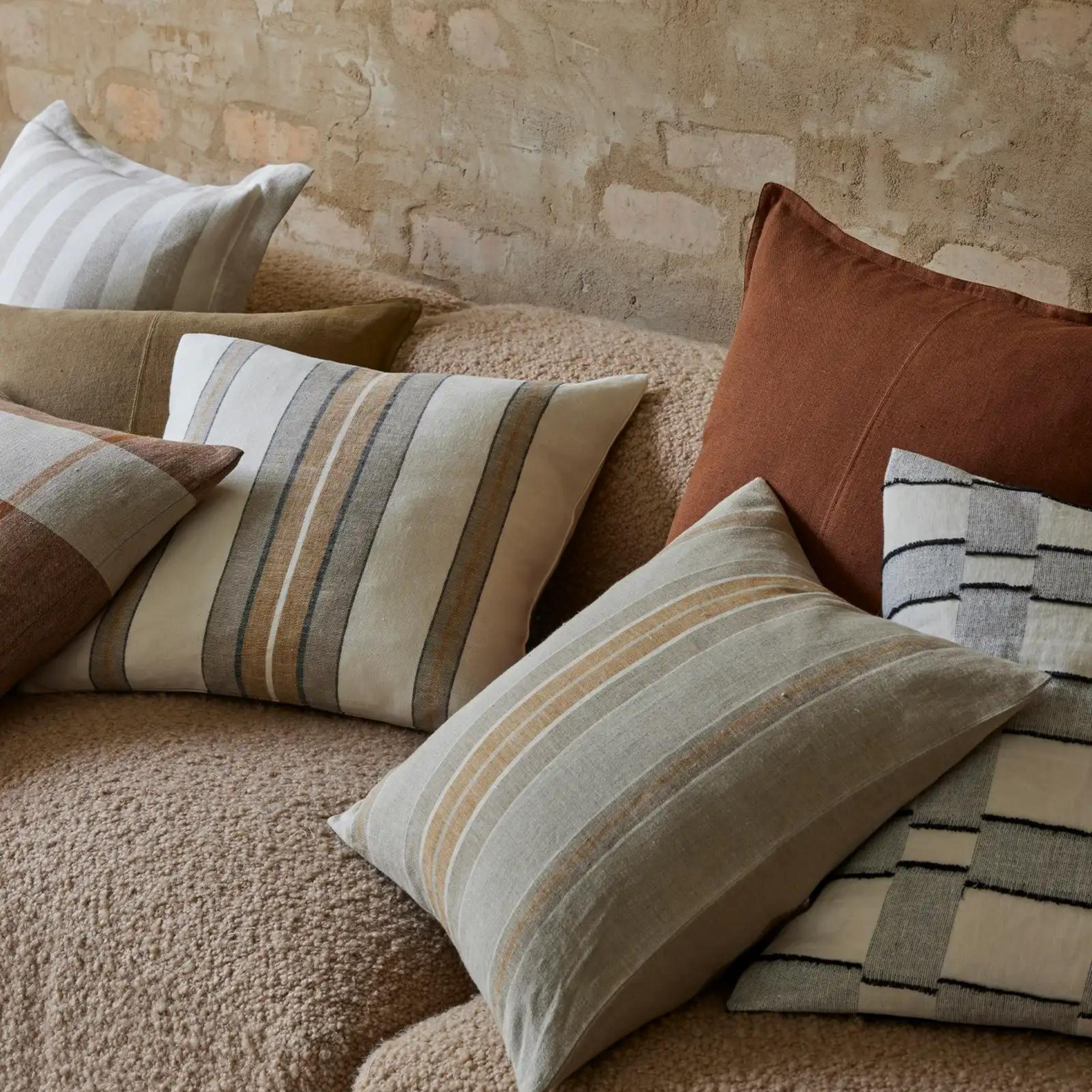 Franco Cushion - Linen