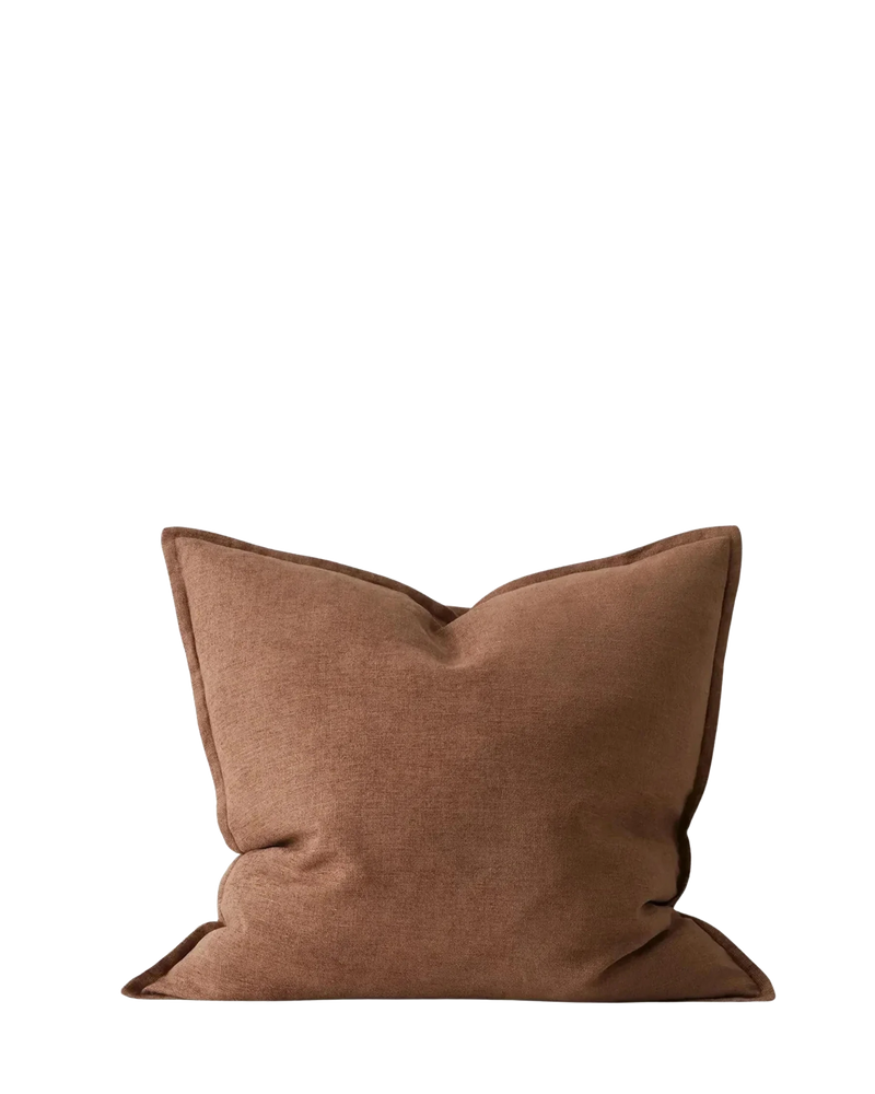 Fiore Cushion 50cm x 50cm - Toffee