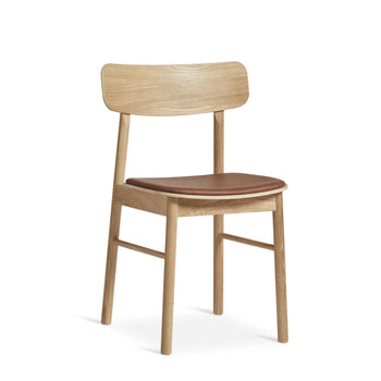 Soma Dining Chair - Oak / Leather
