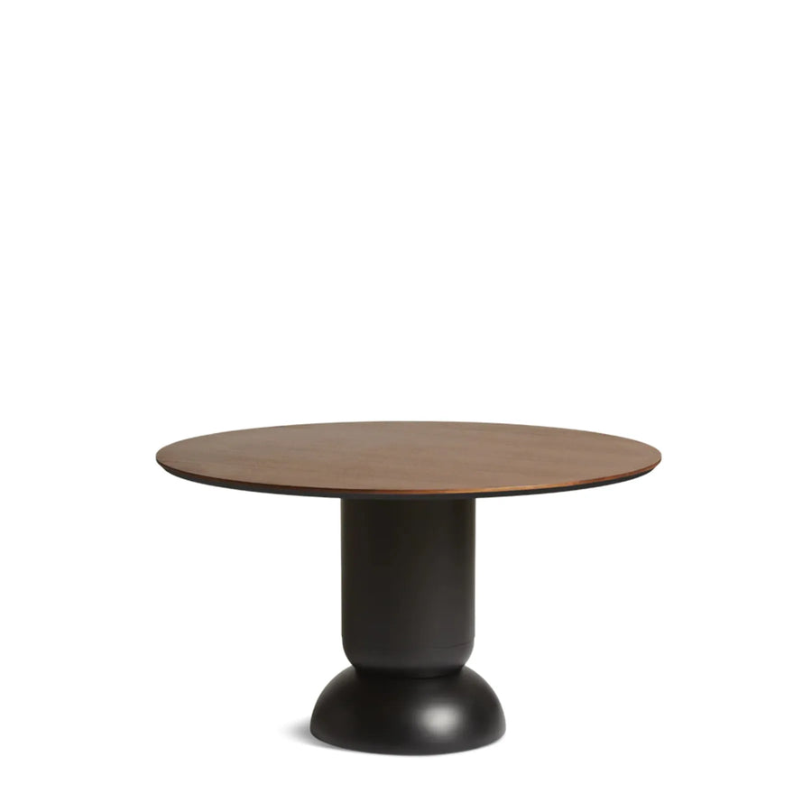 Ludo Dining Table 130cm - Walnut