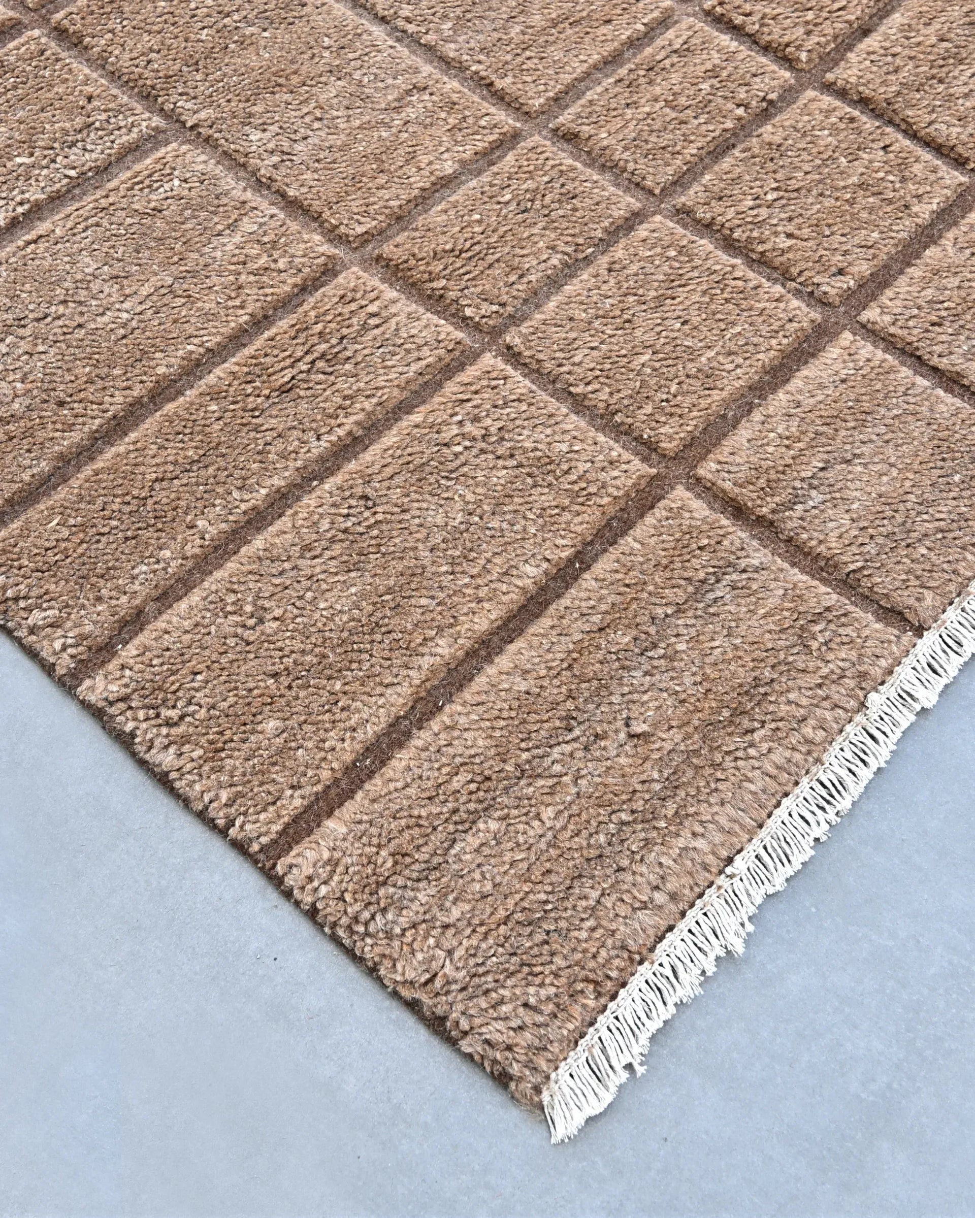 Carve Rug - Mocha - 200cm x 300cm