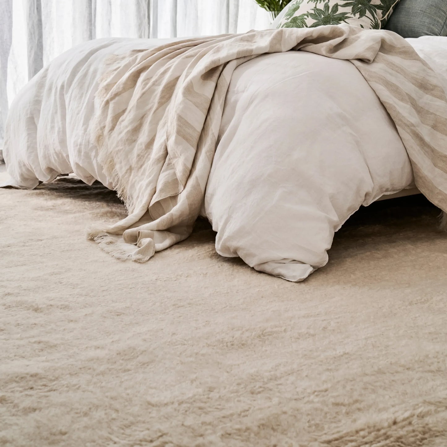 Buy Cozy Rug - Beige 200cm x 300cm by Elan & Earth online - RJ Living