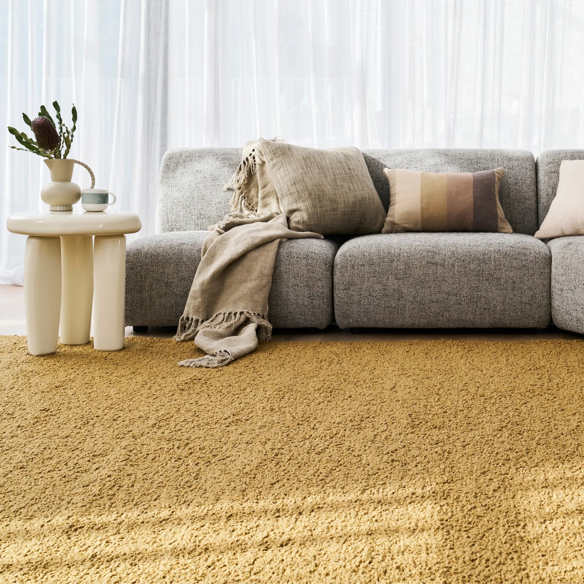 Plush Rug - Amber 250cm x 350cm