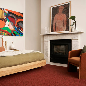 Plush Rug - Cherry 300cm x 400cm