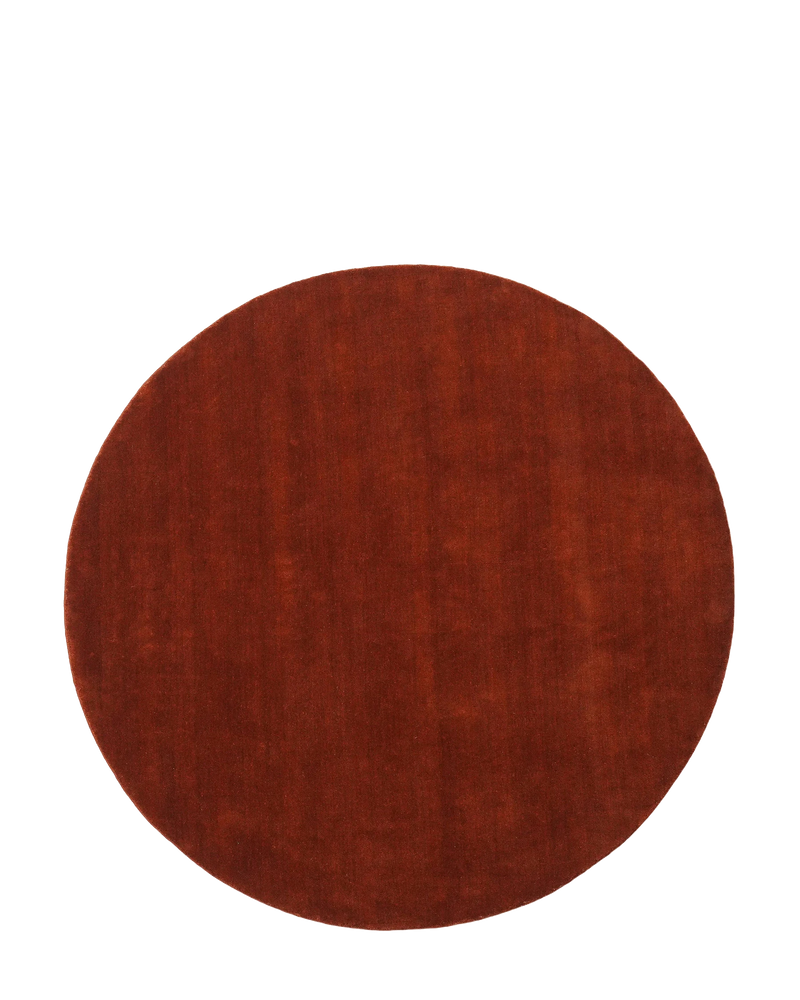 Pure Round Rug - Chestnut 250cm x 250cm