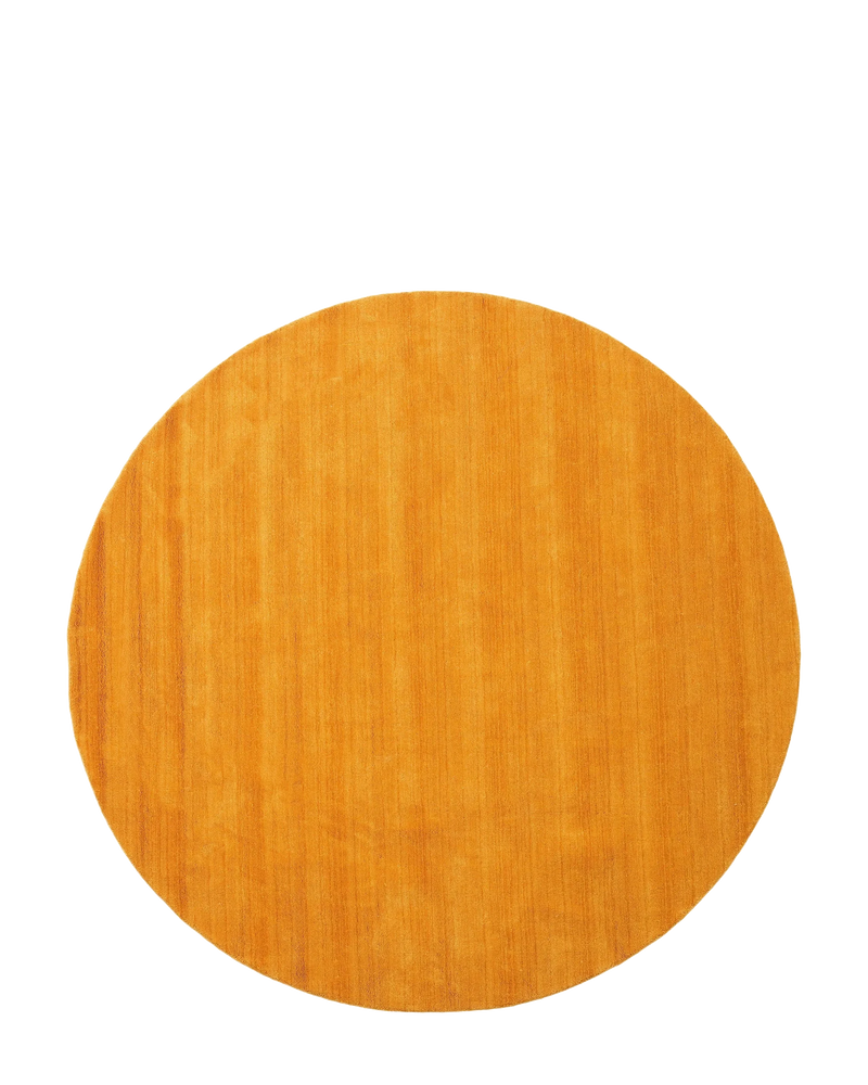 Pure Round Rug - Mustard 250cm x 250cm